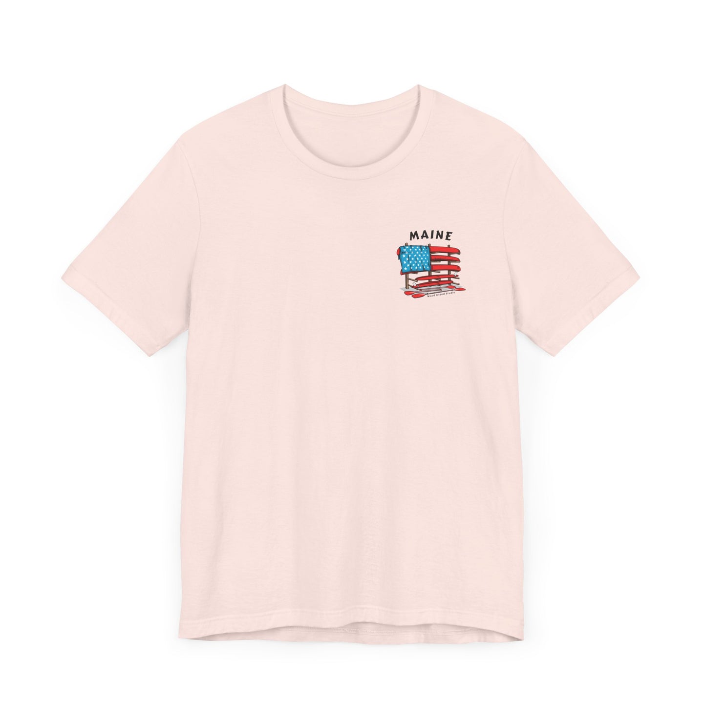 Maine Graphic Unisex Tee - Celebrate Patriotism with Style