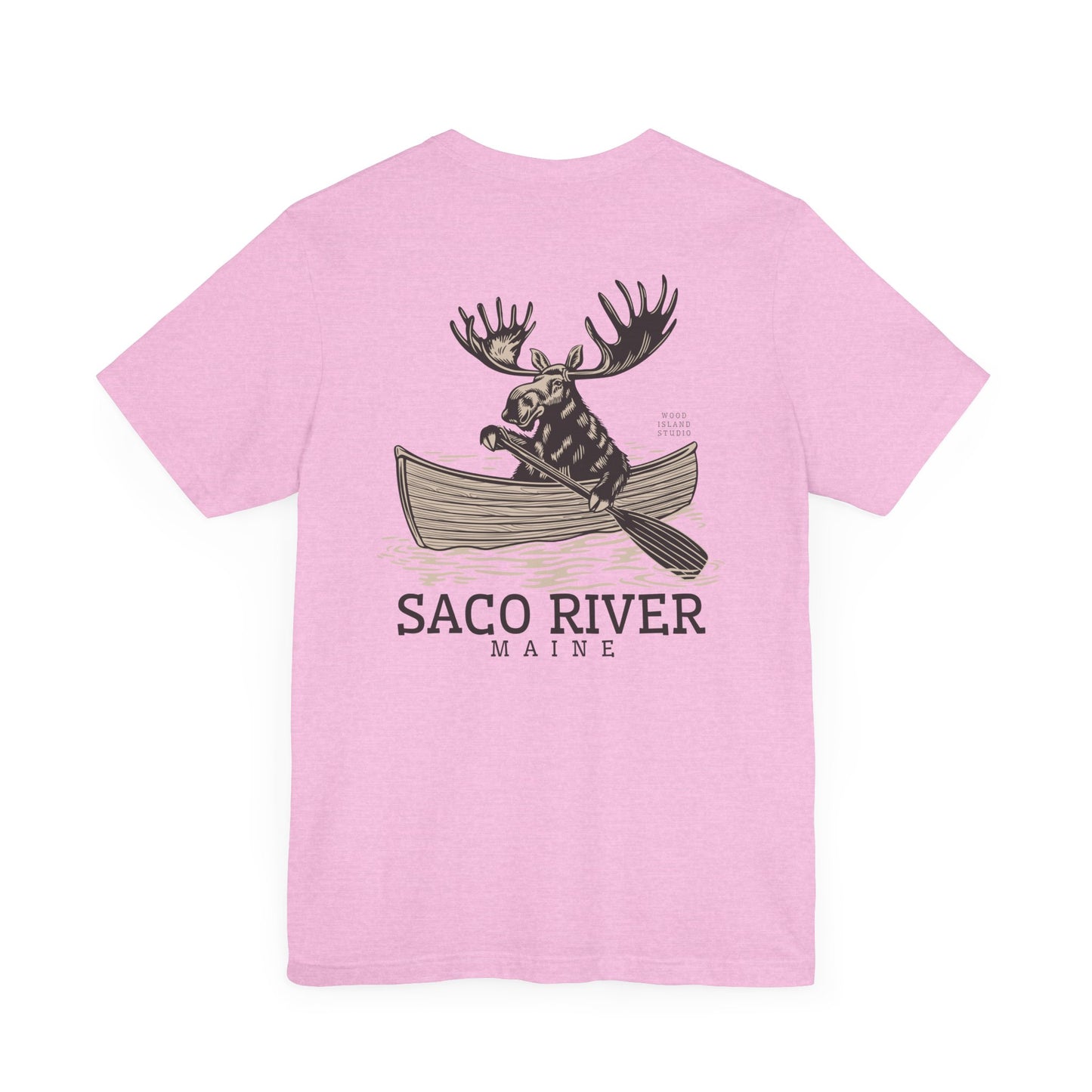 Saco River Rowing Moose Graphic Tee