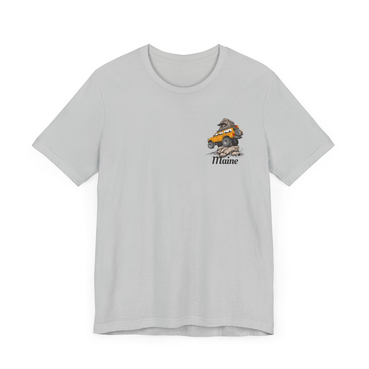 Offroad Maine Camping Graphic Unisex Tee