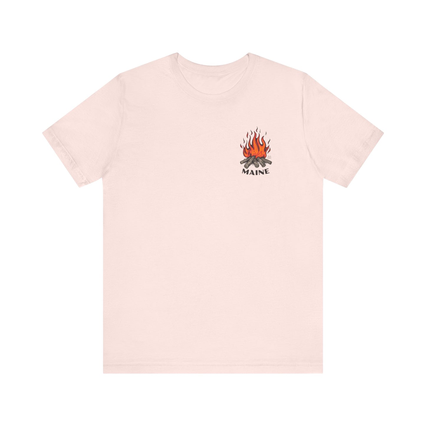 Maine Campfire Graphic Unisex Tee
