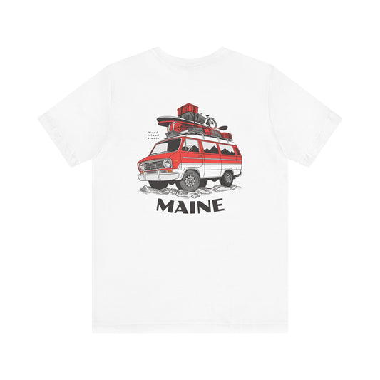 Maine Campout Graphic Unisex Tee