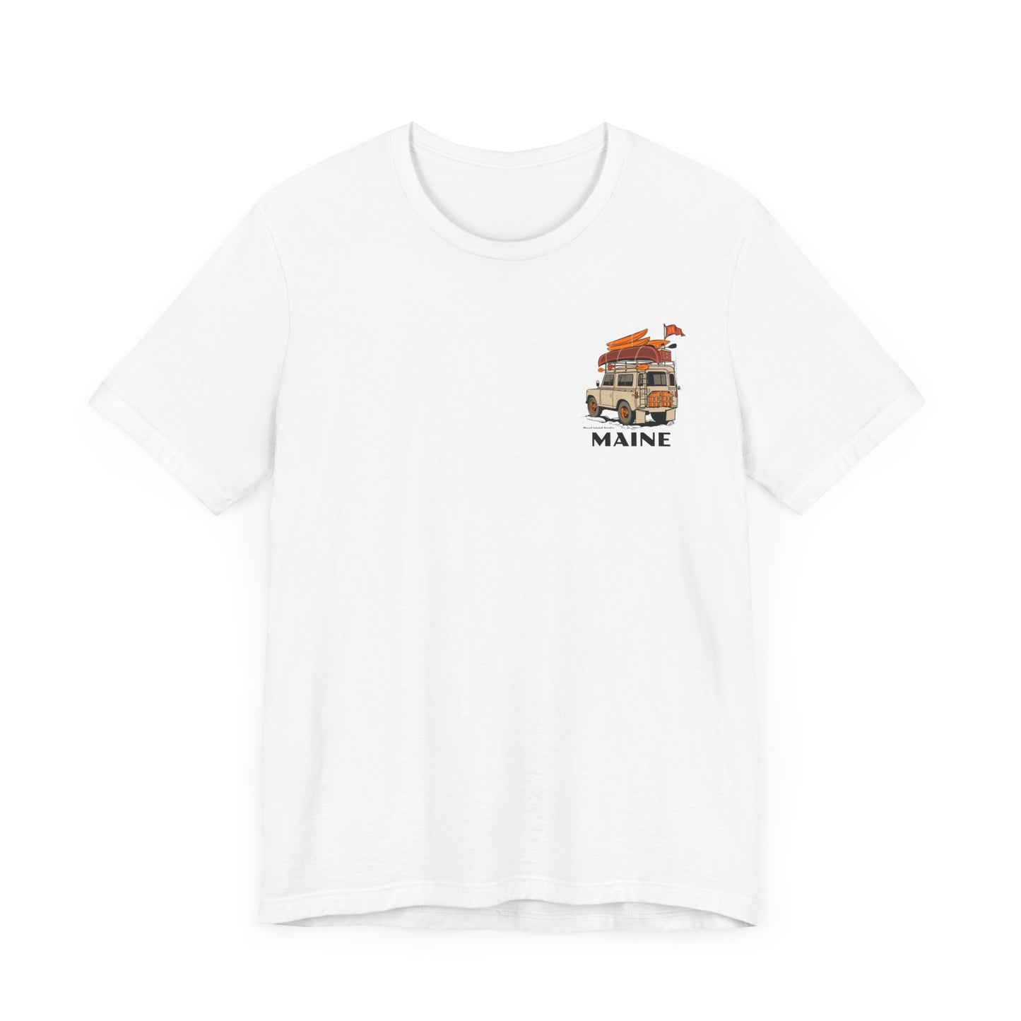 Maine Adventure Unisex Short Sleeve Tee - Perfect for Summer Trips!