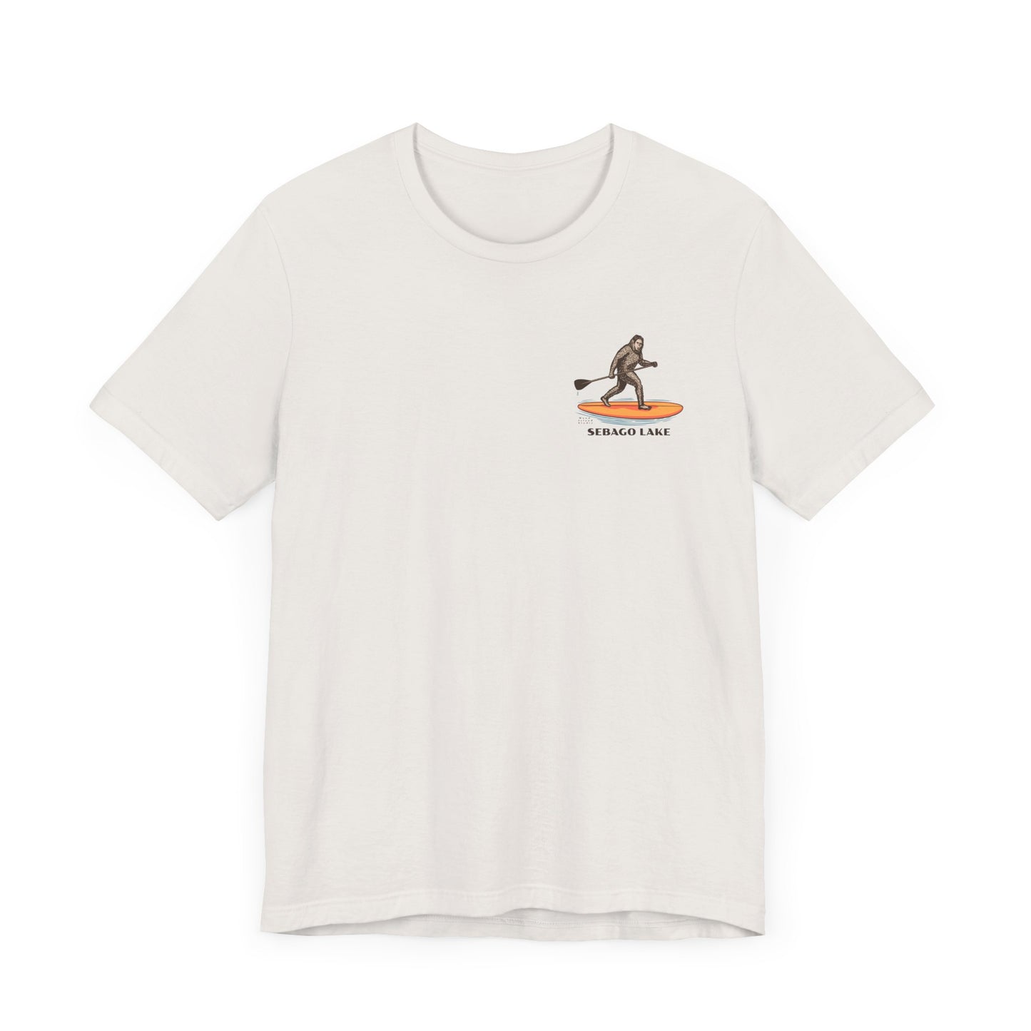 Sebago Lake Sasquatch Adventure Tee - Unisex Jersey Short Sleeve T-Shirt