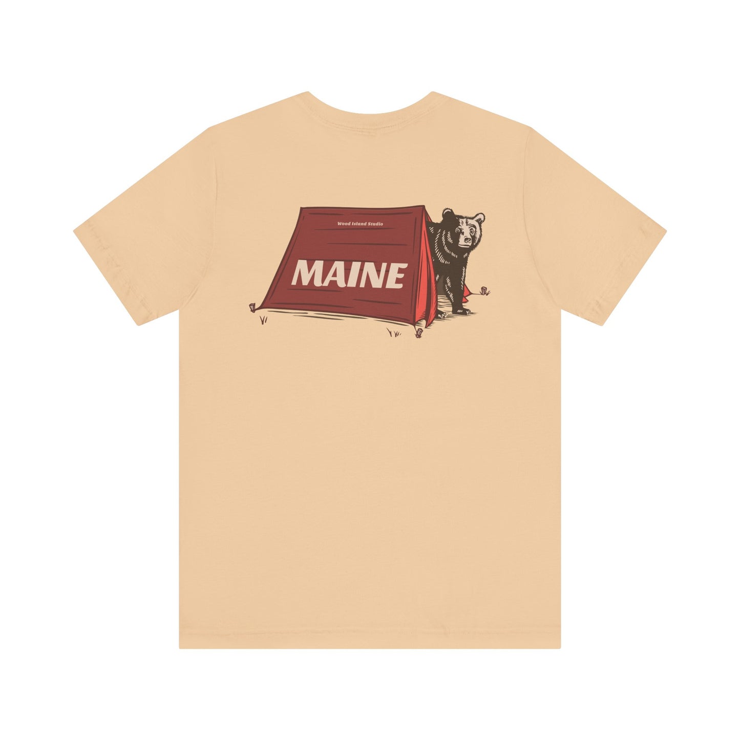 Maine Bear Graphic Unisex Tee
