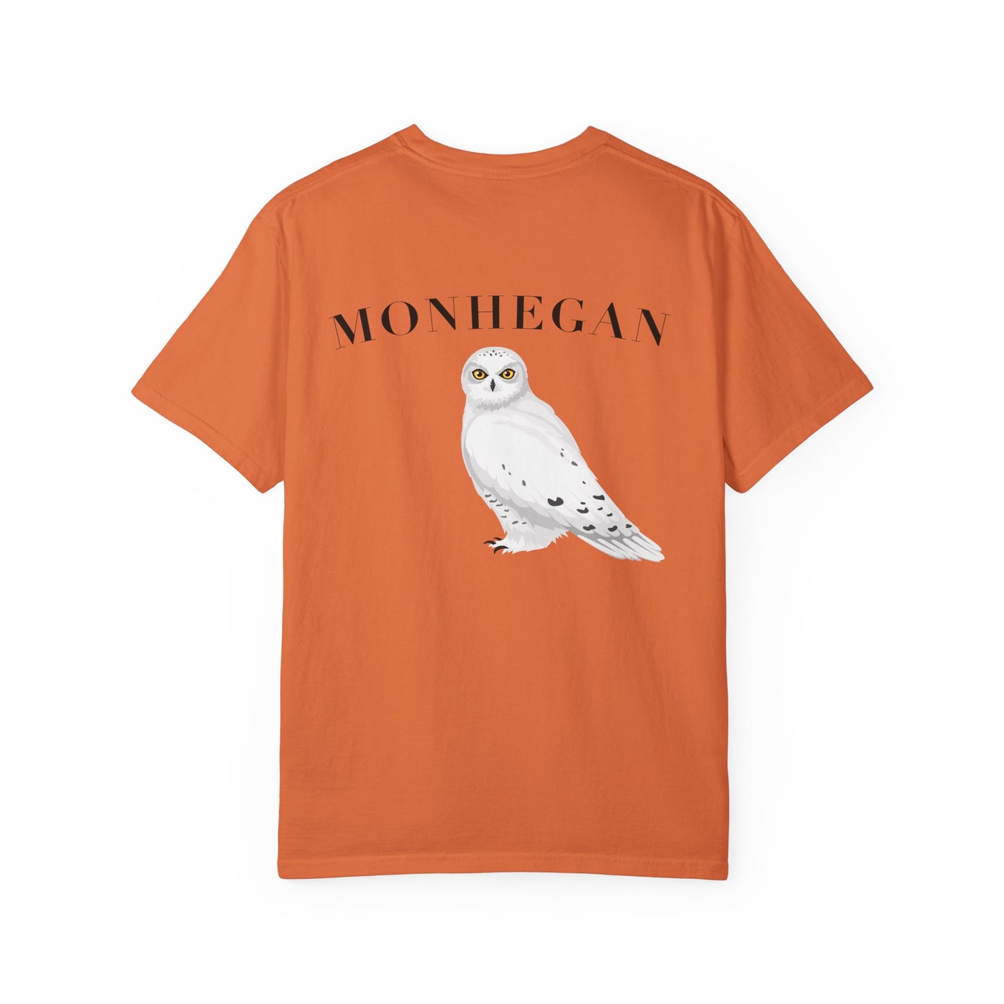 Monhegan Island Snowy Owl Tee – Comfort Colors 1717