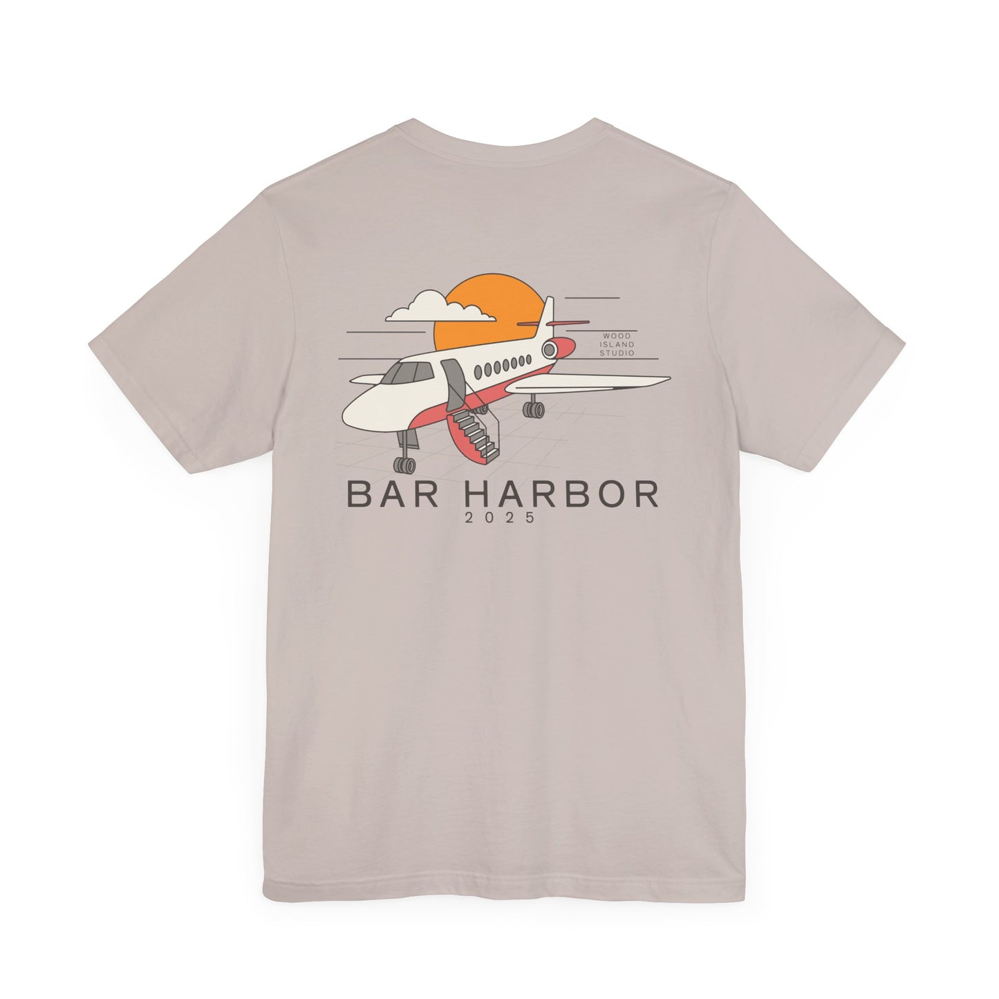 Bar Harbor Maine Aviation Graphic Tee