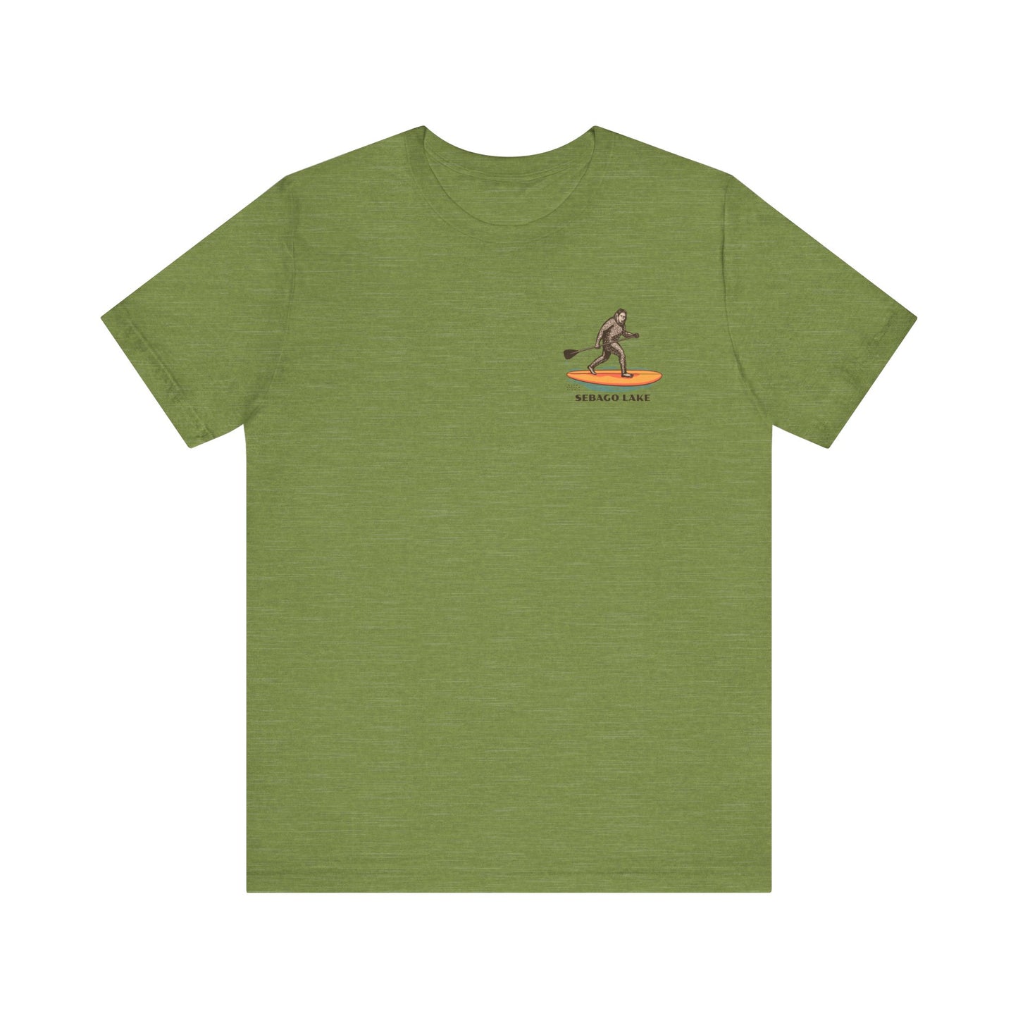 Sebago Lake Sasquatch Adventure Tee - Unisex Jersey Short Sleeve T-Shirt