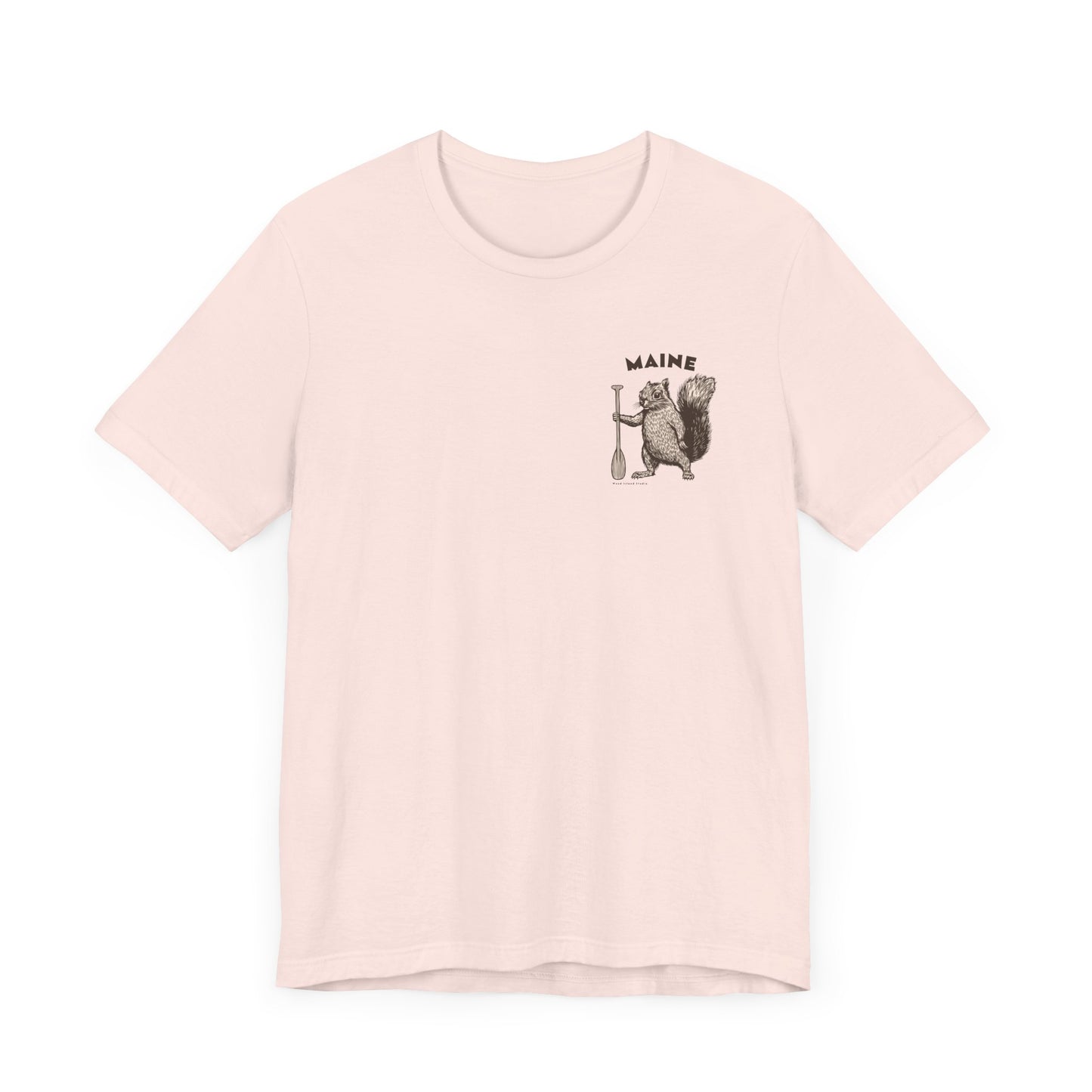 Maine Oar Squirrel Graphic Unisex Tee