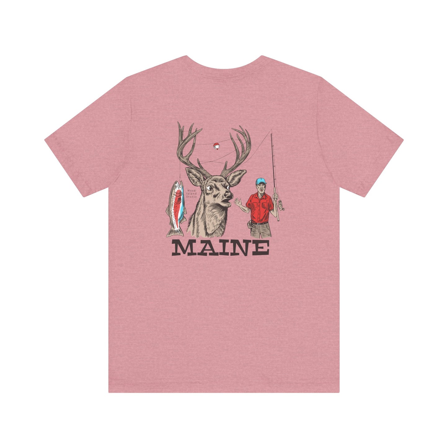 Maine Sportsman Graphic Unisex Tee