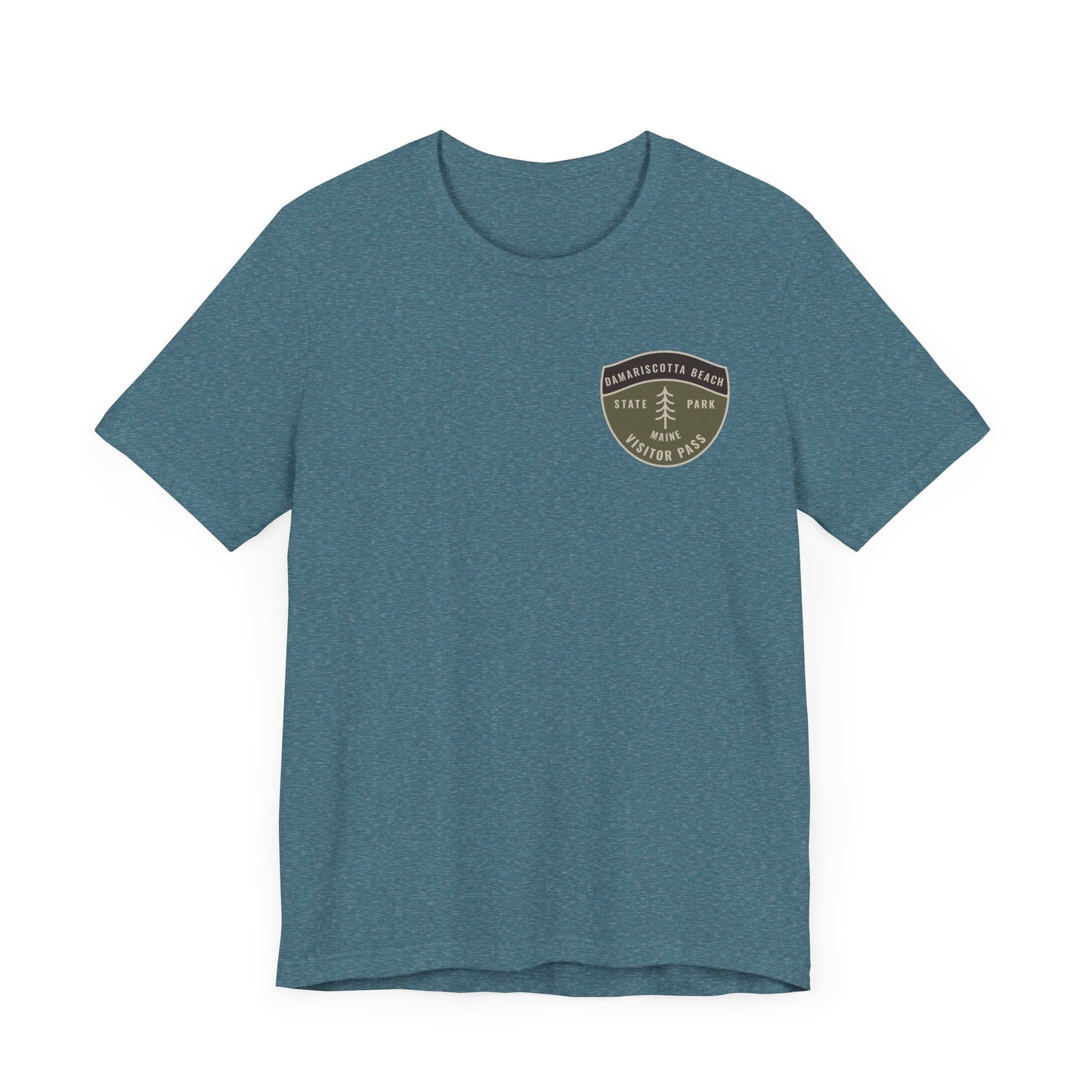 Maine State Park -DAMARISCOTTA LAKE Visitor Pass Graphic Tee