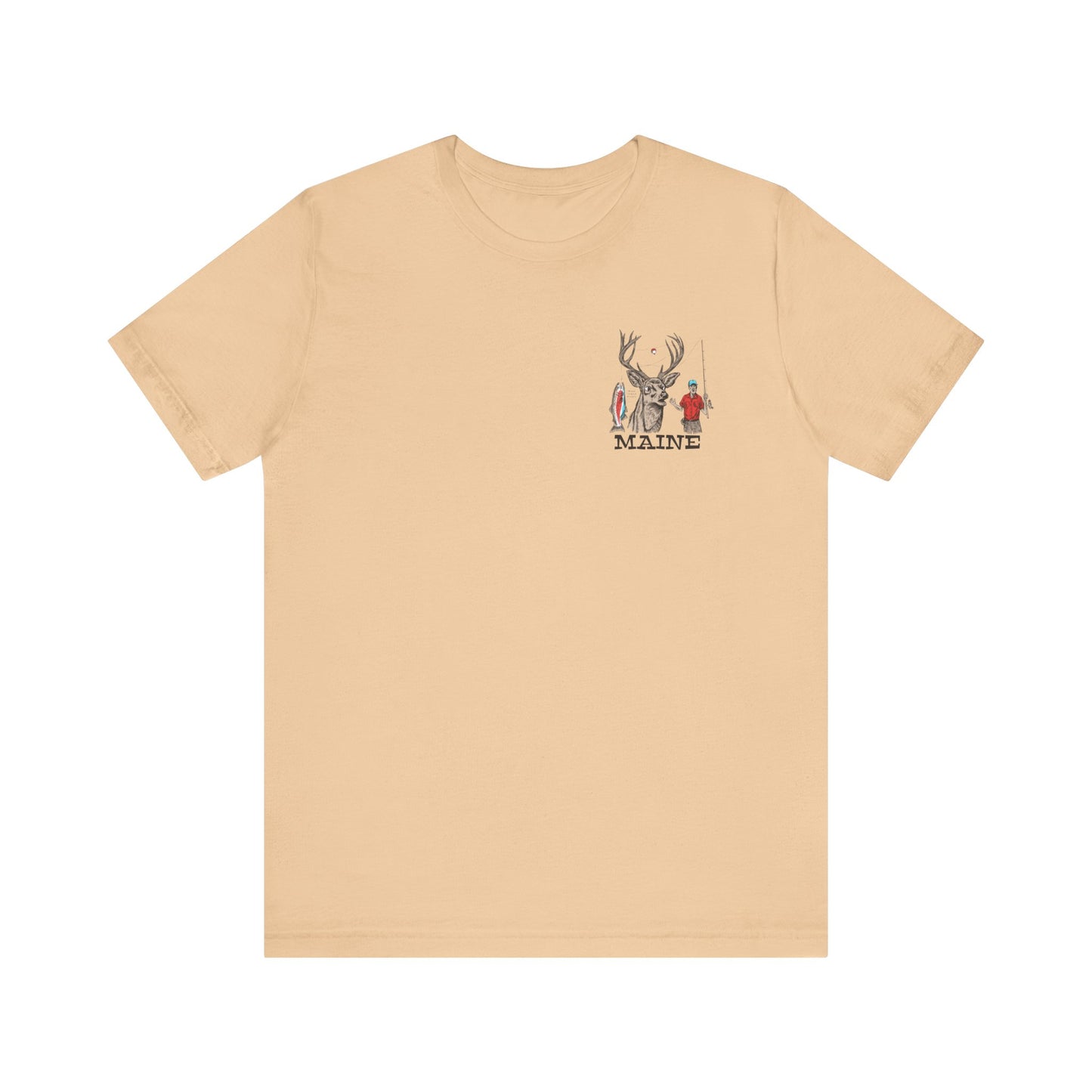 Maine Sportsman Graphic Unisex Tee