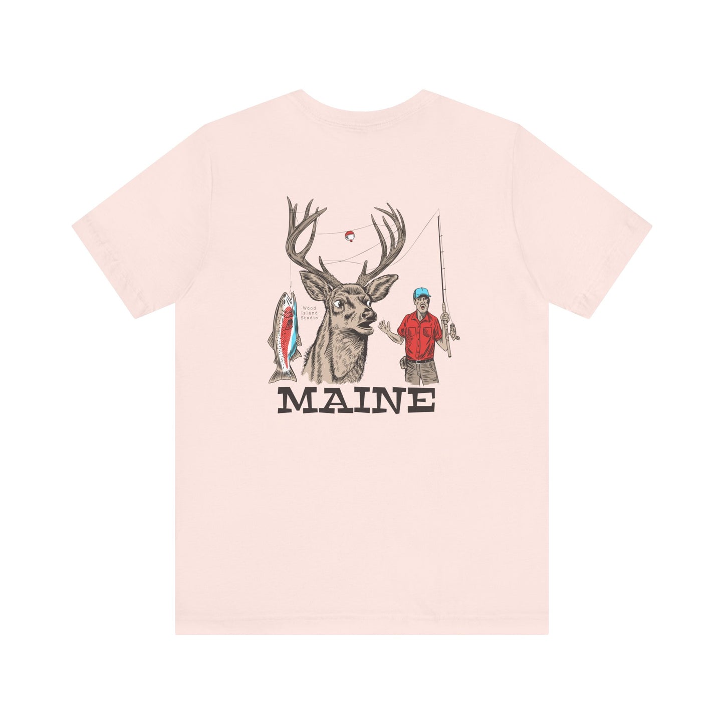 Maine Sportsman Graphic Unisex Tee