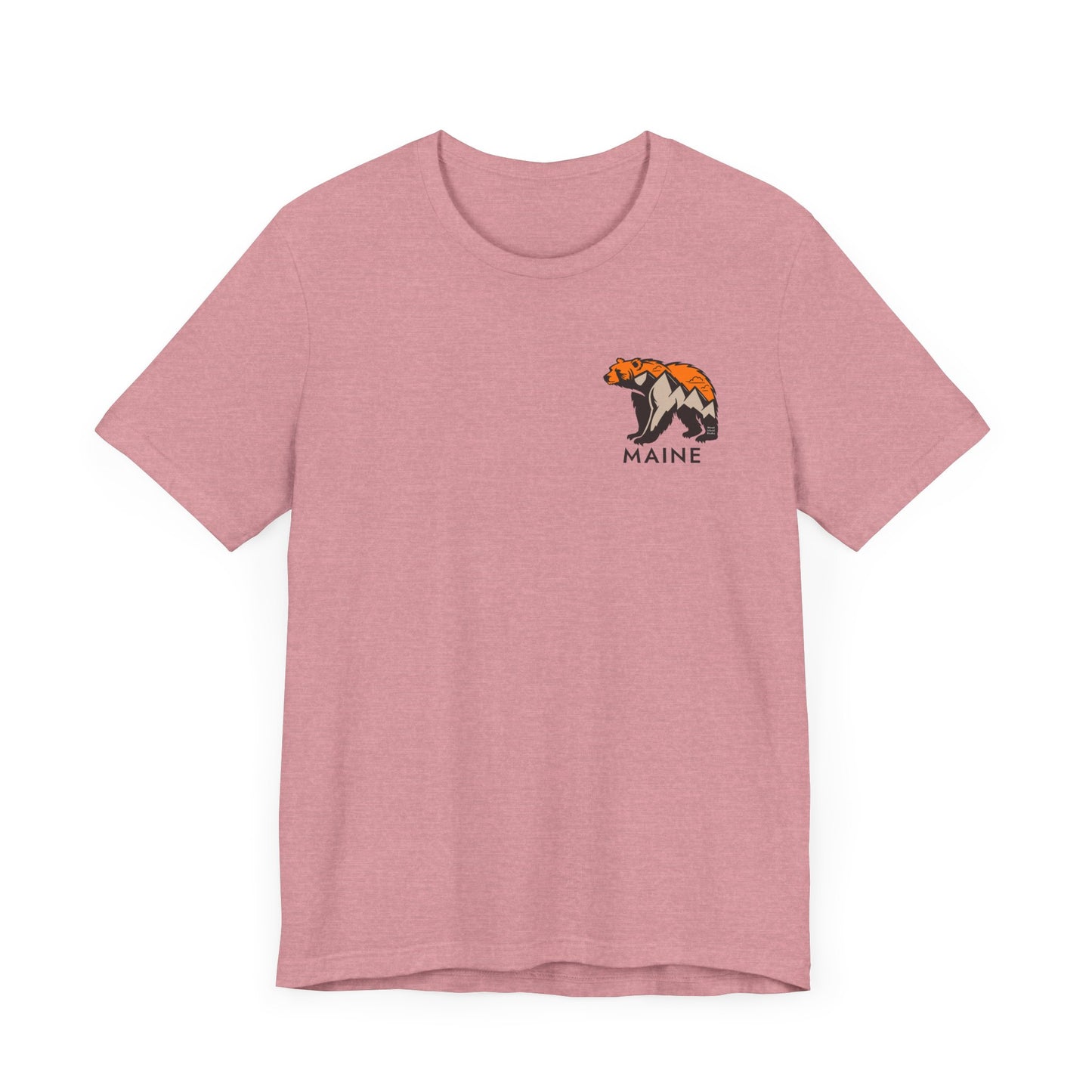 Maine Mountain Bear Graphic Unisex Tee