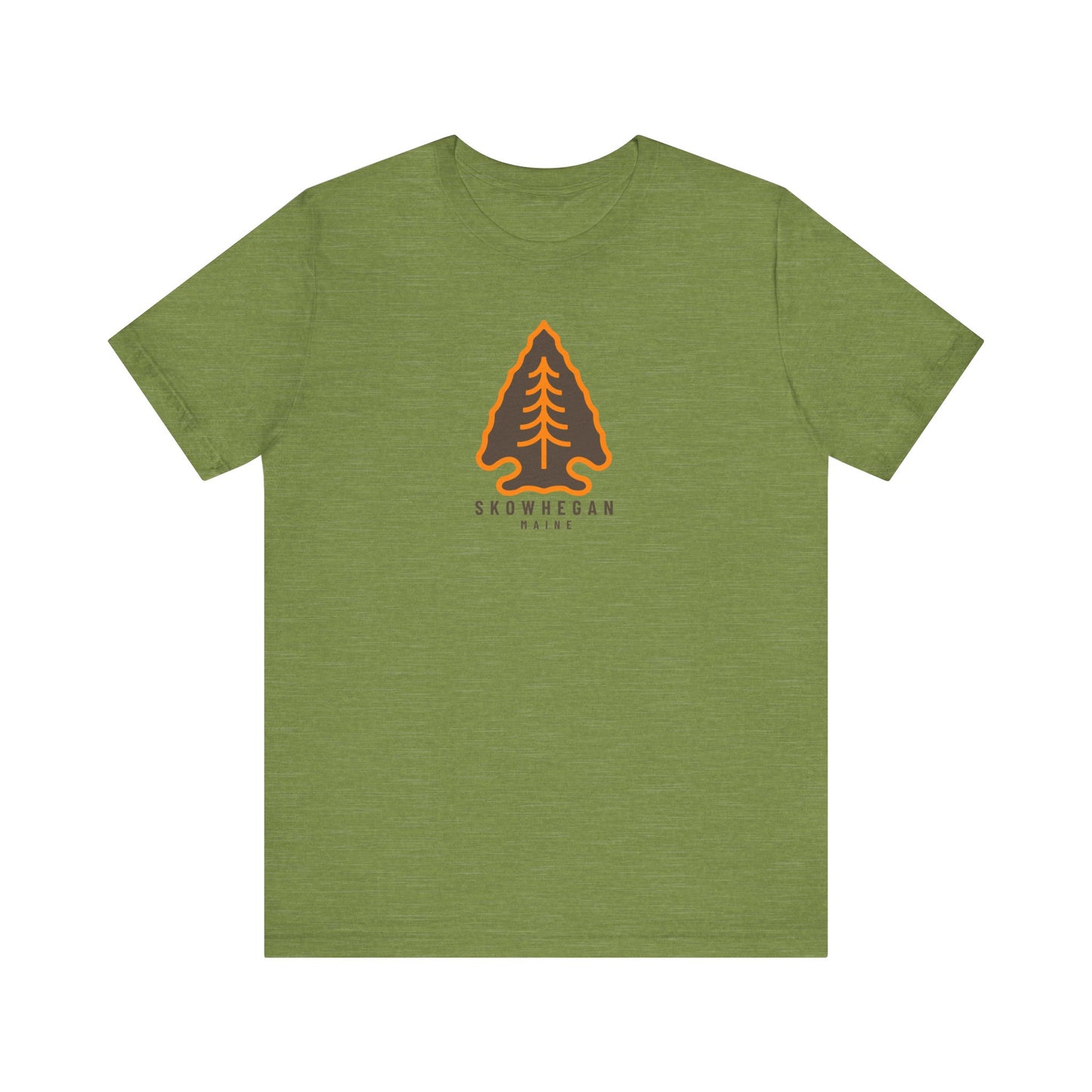Skowhegan Maine Arrowhead Graphic Tee - Unisex Short Sleeve T-Shirt