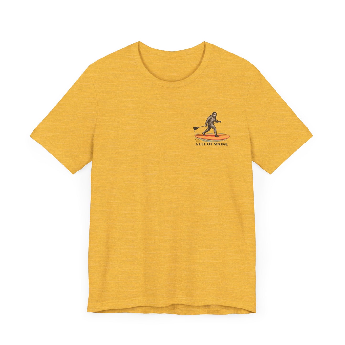 Gulf of Maine Sasquatch Yeti Bigfoot Adventure Tee - Unisex Jersey Short Sleeve T-Shirt