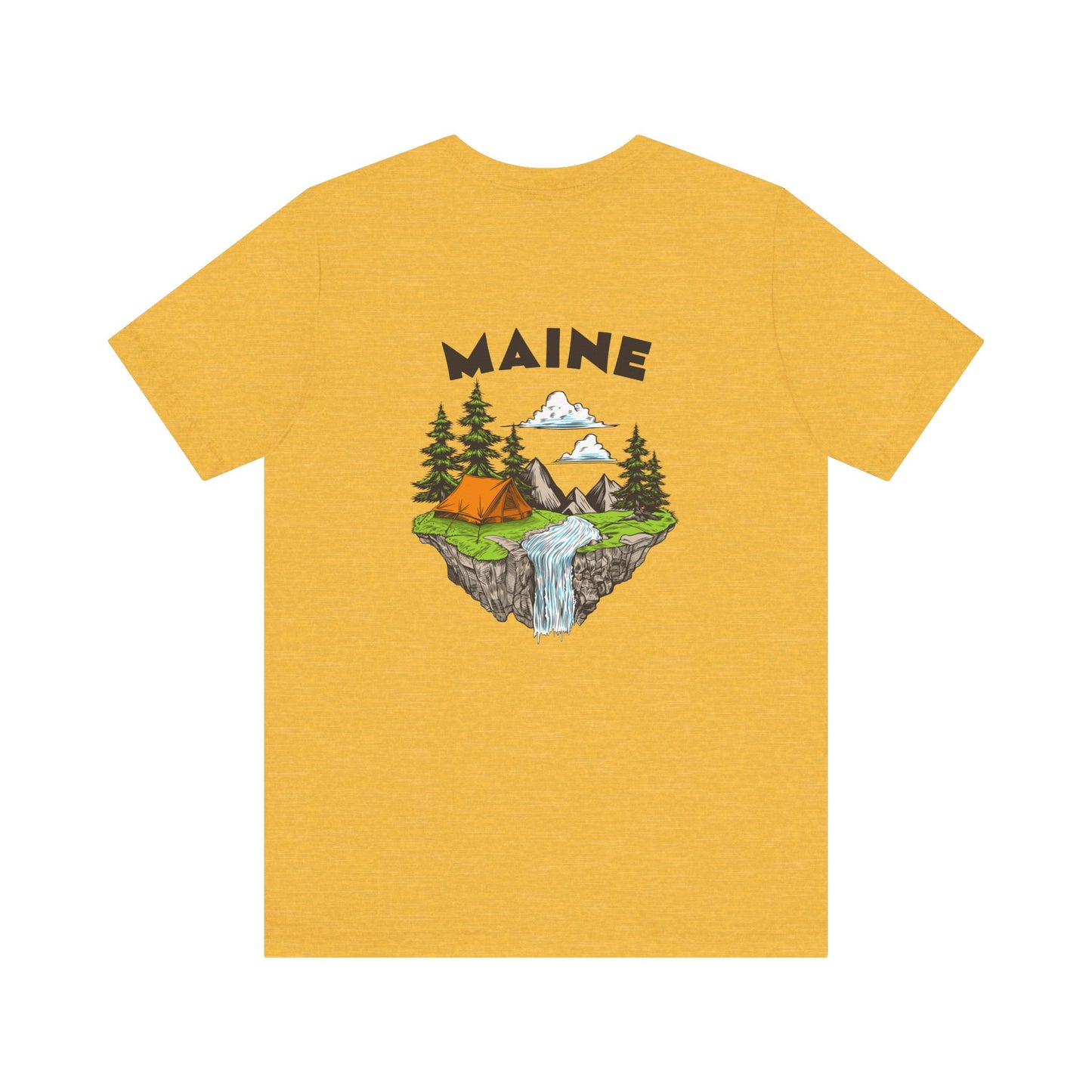 Maine Camping Graphic Tee
