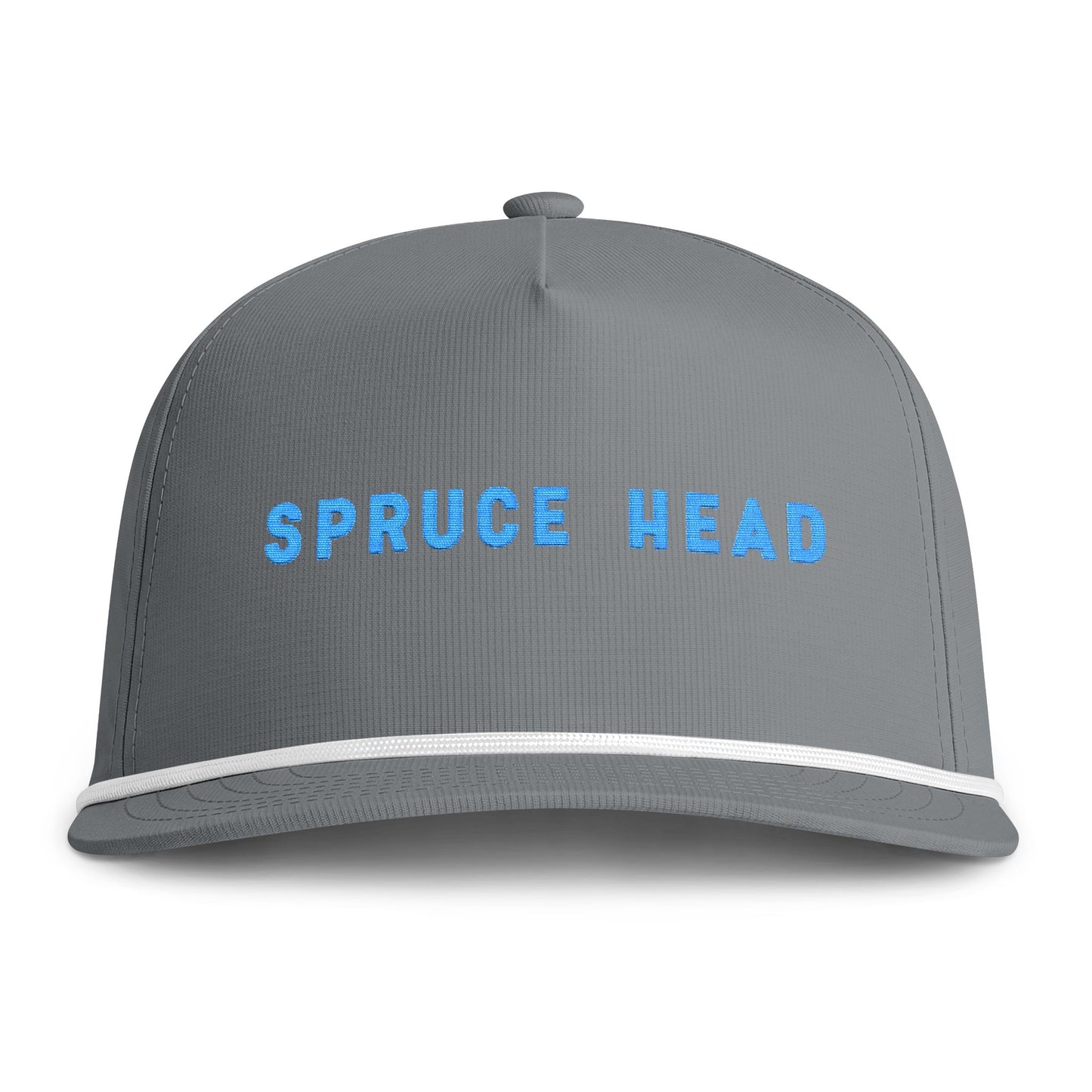 Spruce Head Rope Cap — embroidered - Sunwashed Coastal Trucker Hat