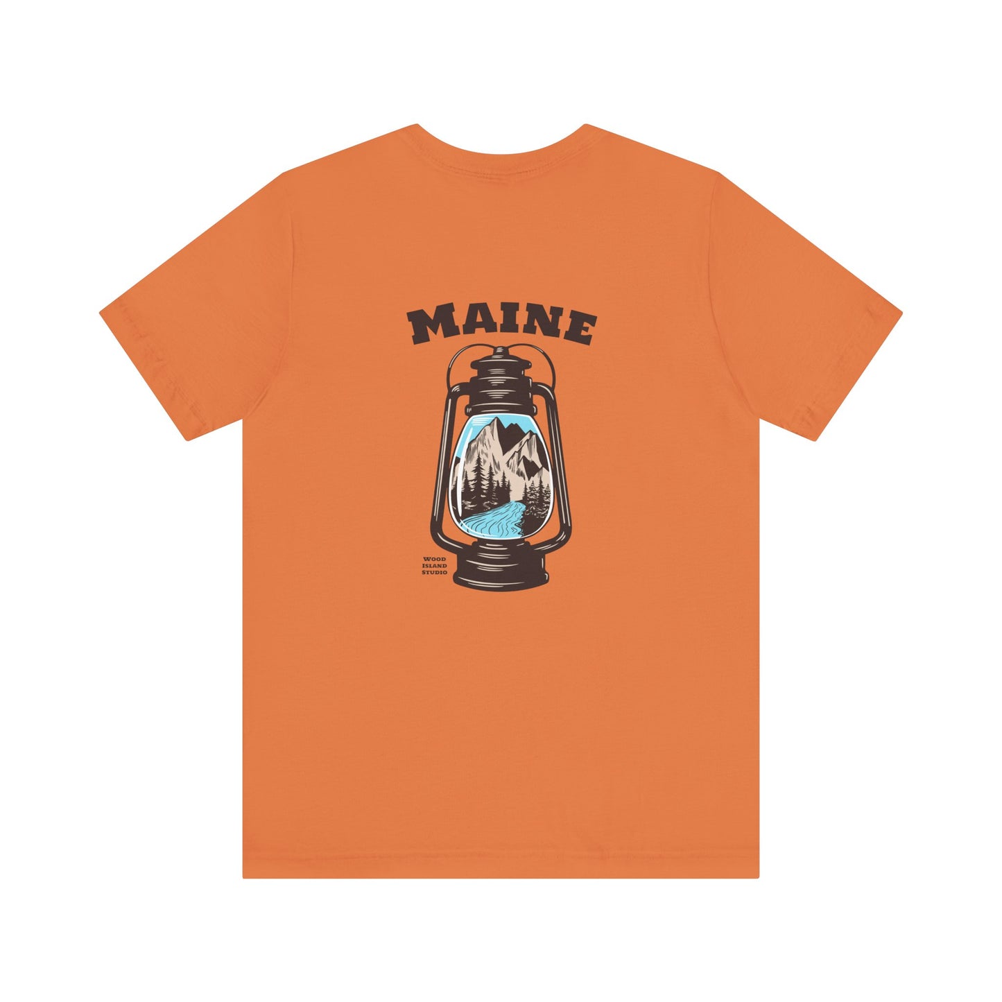 Maine Inspired Lantern Graphic Unisex Tee