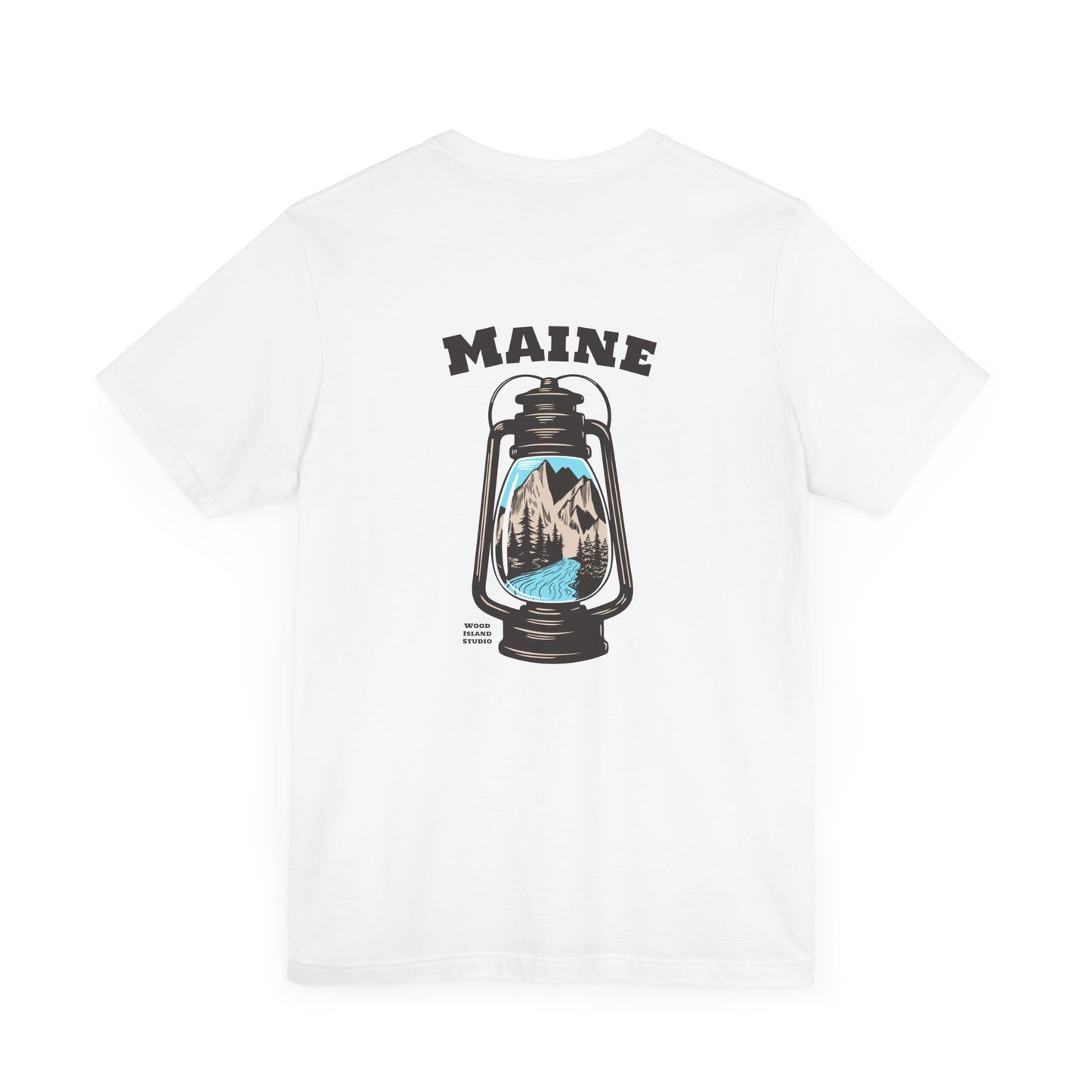 Maine Inspired Lantern Graphic Unisex Tee
