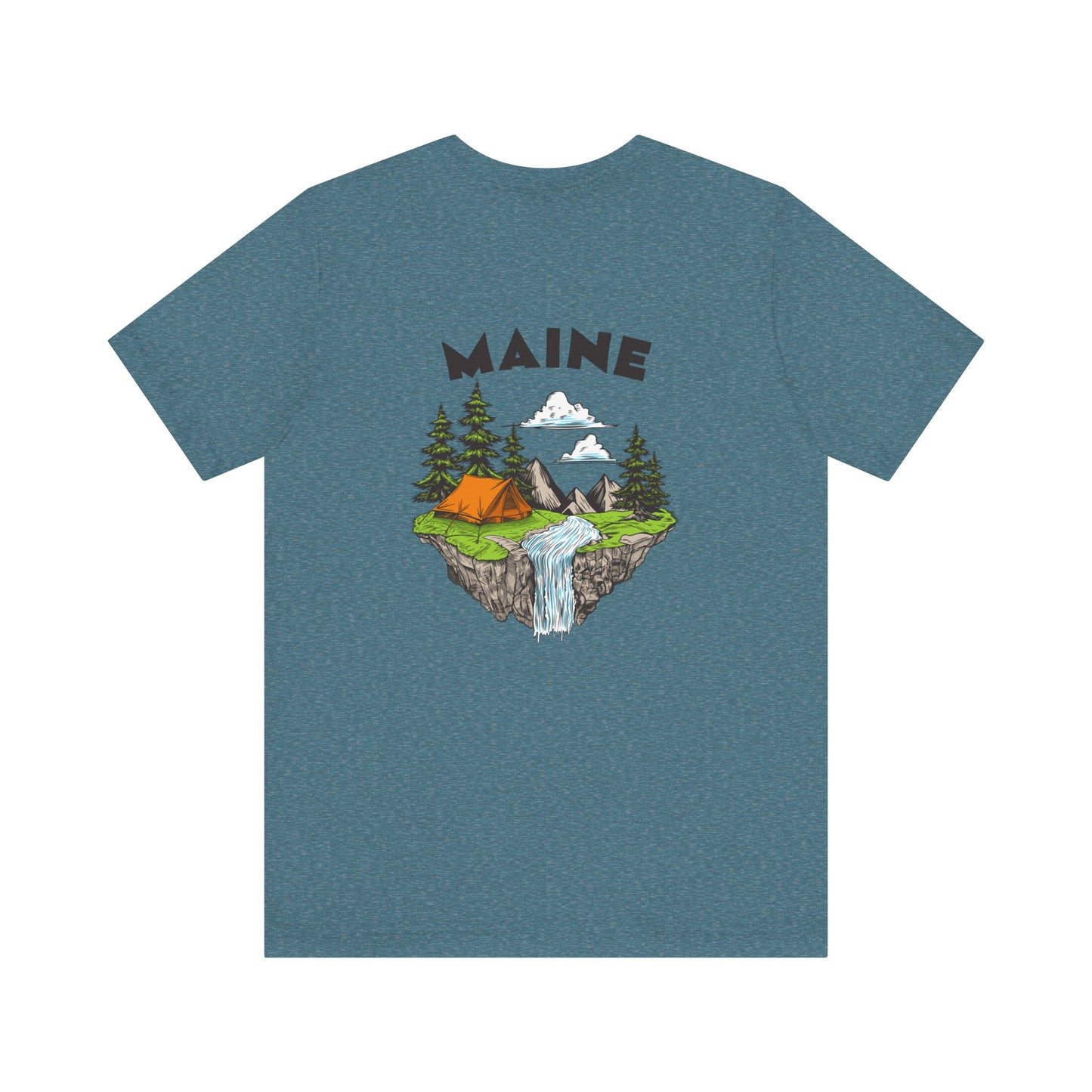 Maine Camping Graphic Tee