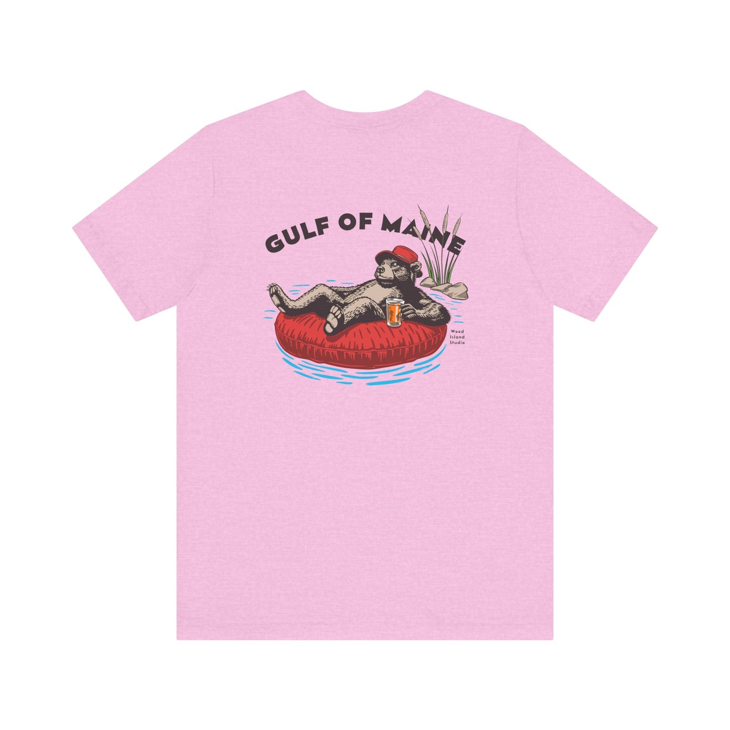 Gulf of Maine Rafting Bear Graphic Tee