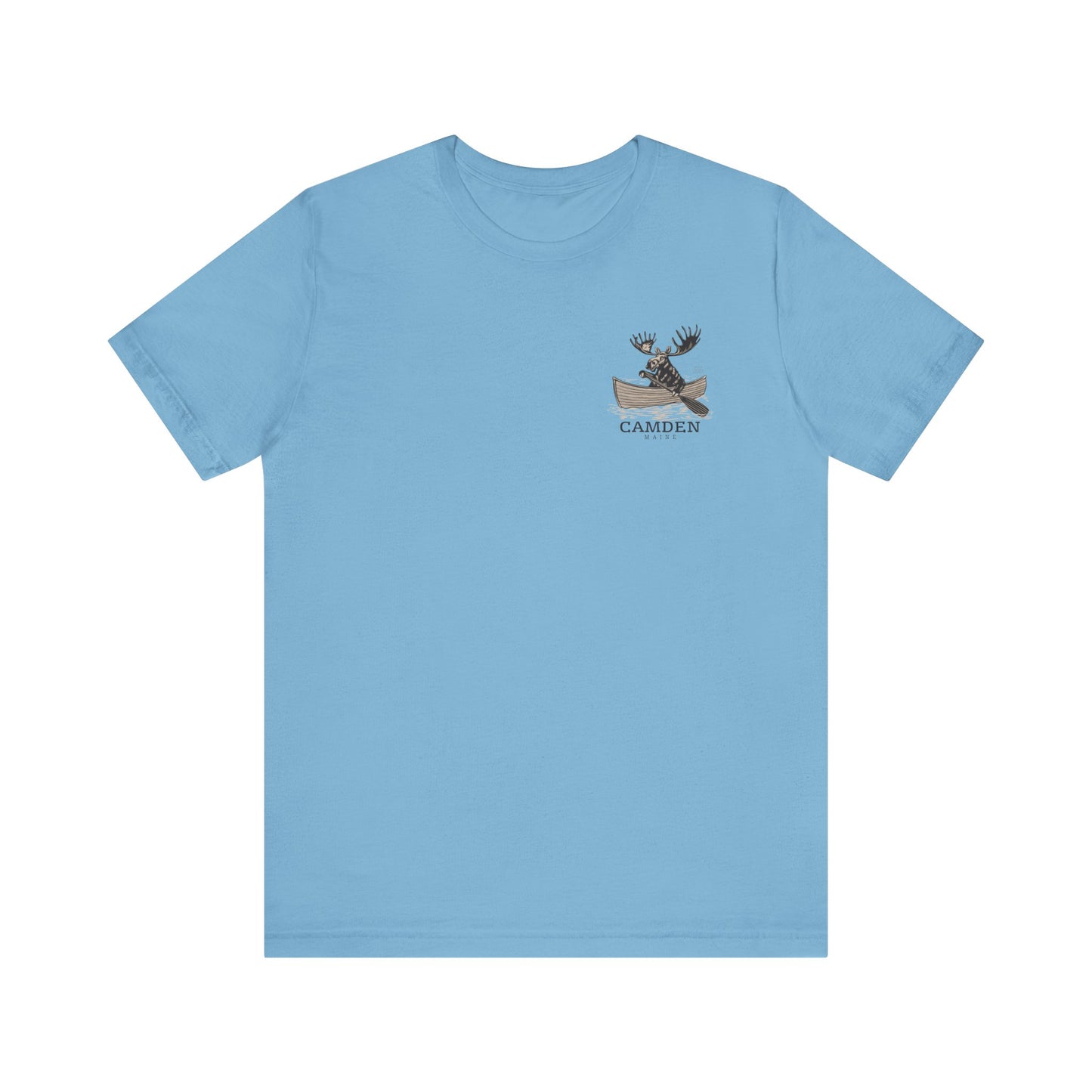 Camden Maine Rowing Moose Graphic Tee