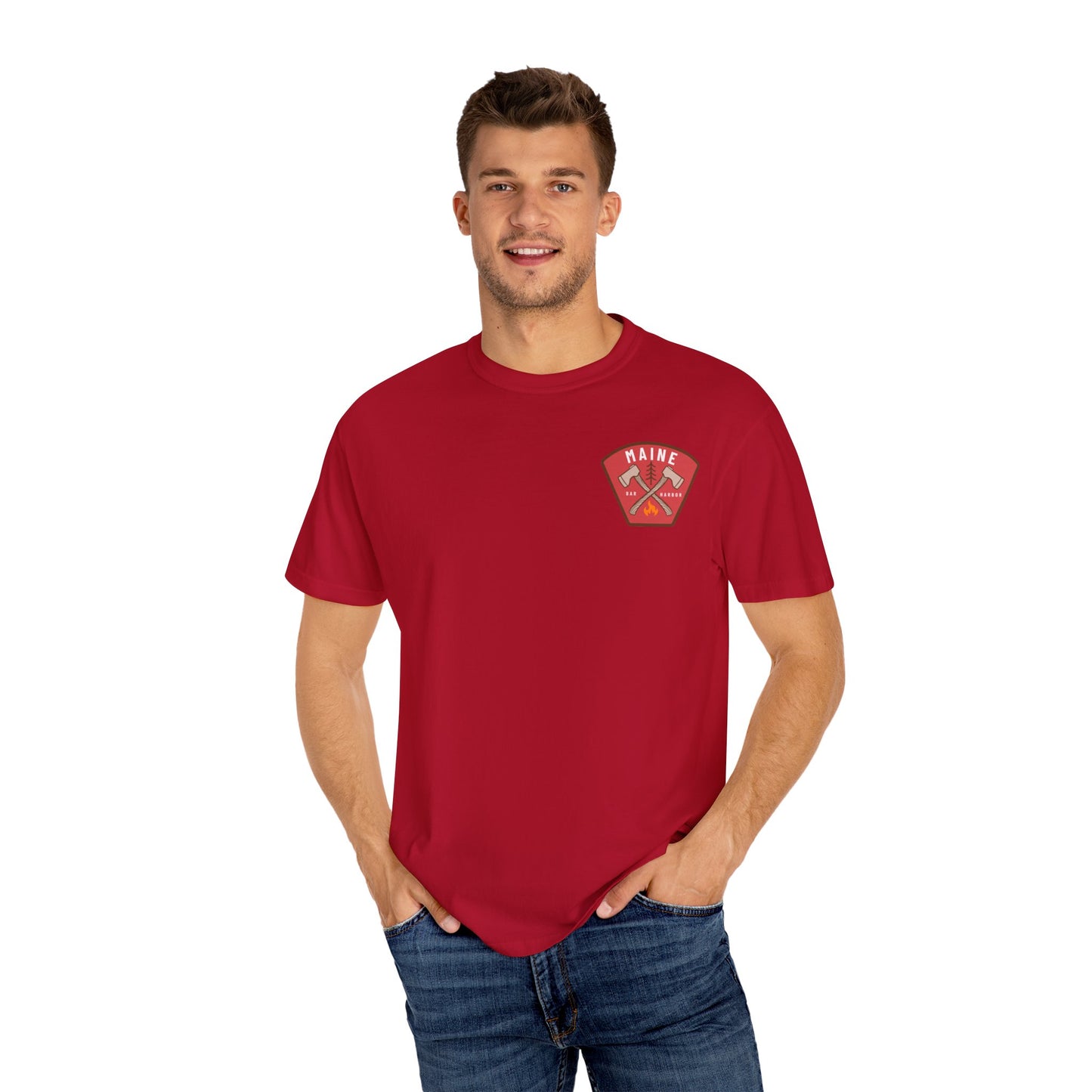 BAR HARBOR MAINE - Camping T-shirt