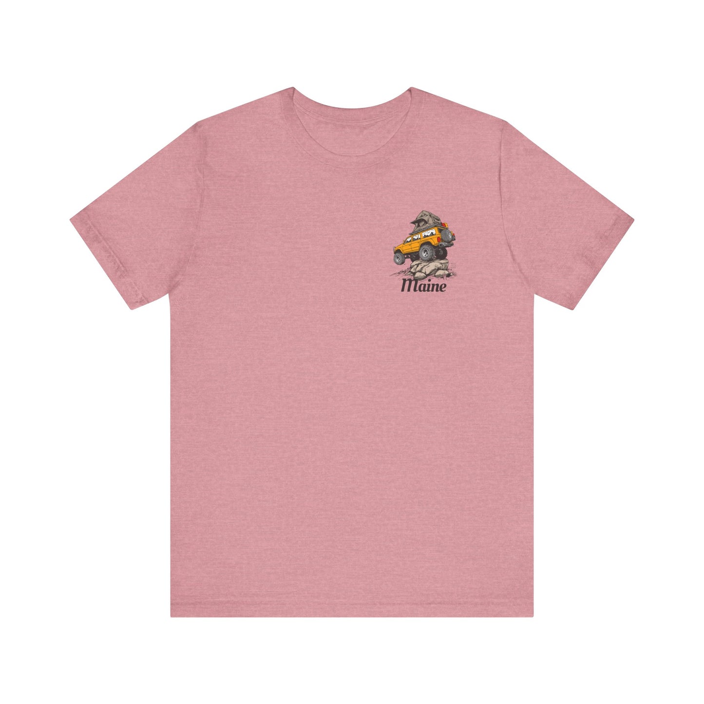 Offroad Maine Camping Graphic Unisex Tee