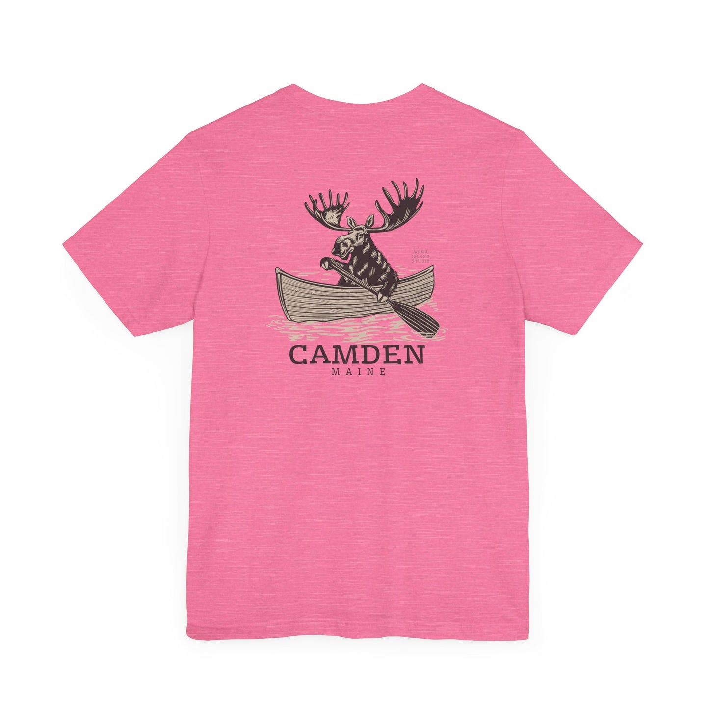Camden Maine Rowing Moose Graphic Tee