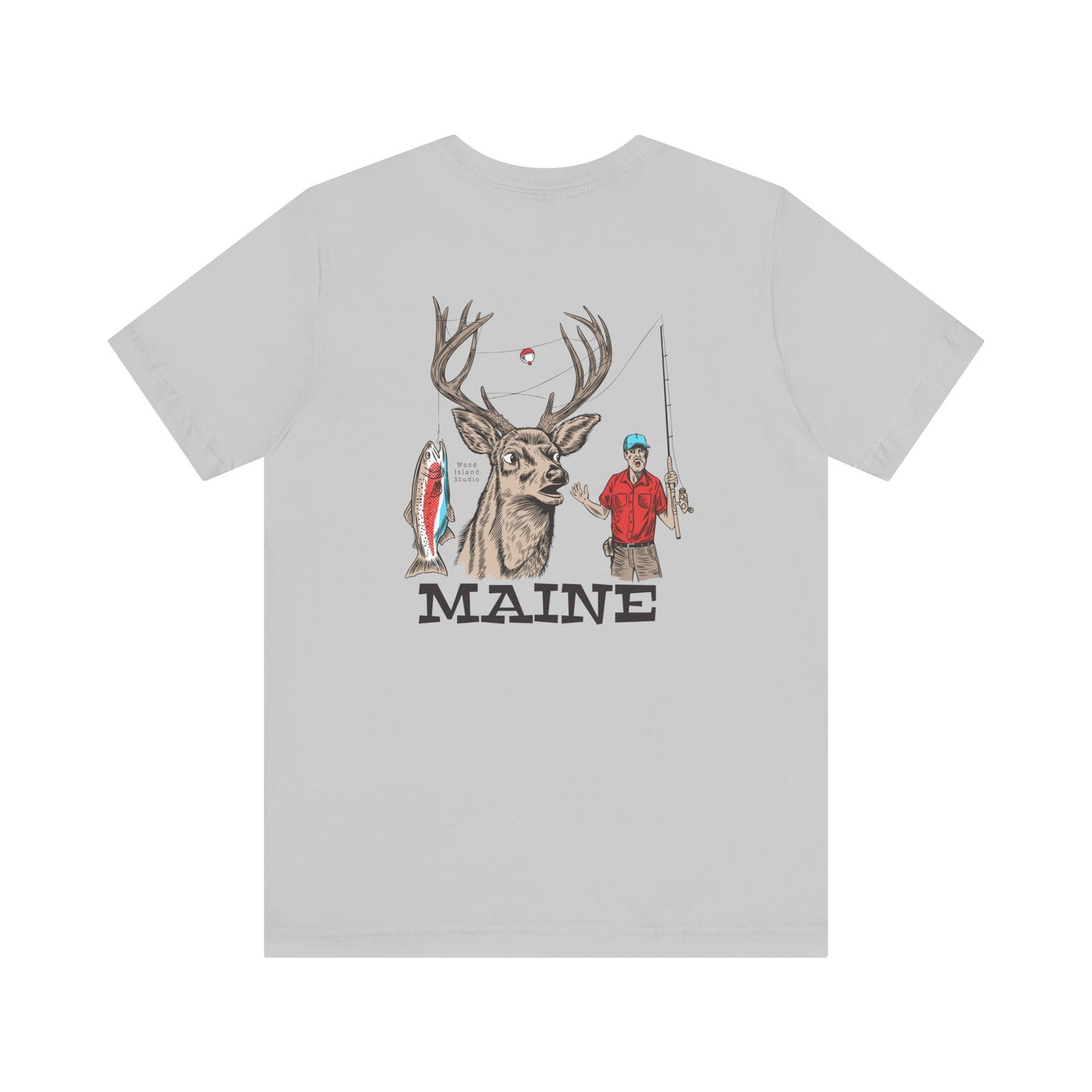 Maine Sportsman Graphic Unisex Tee