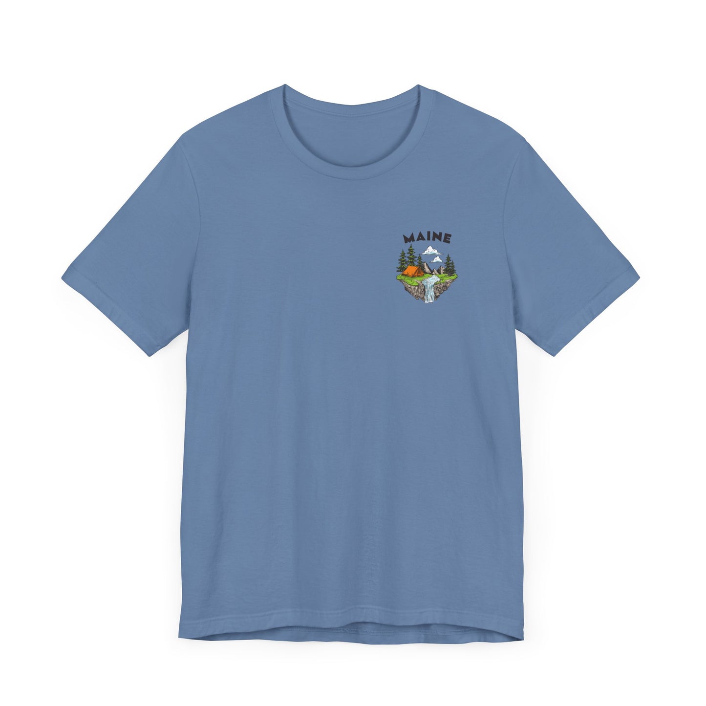 Maine Camping Graphic Tee