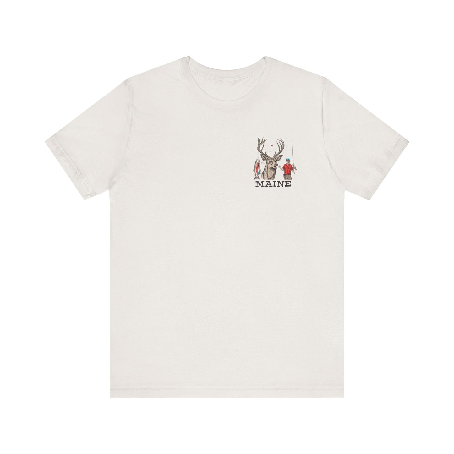 Maine Sportsman Graphic Unisex Tee