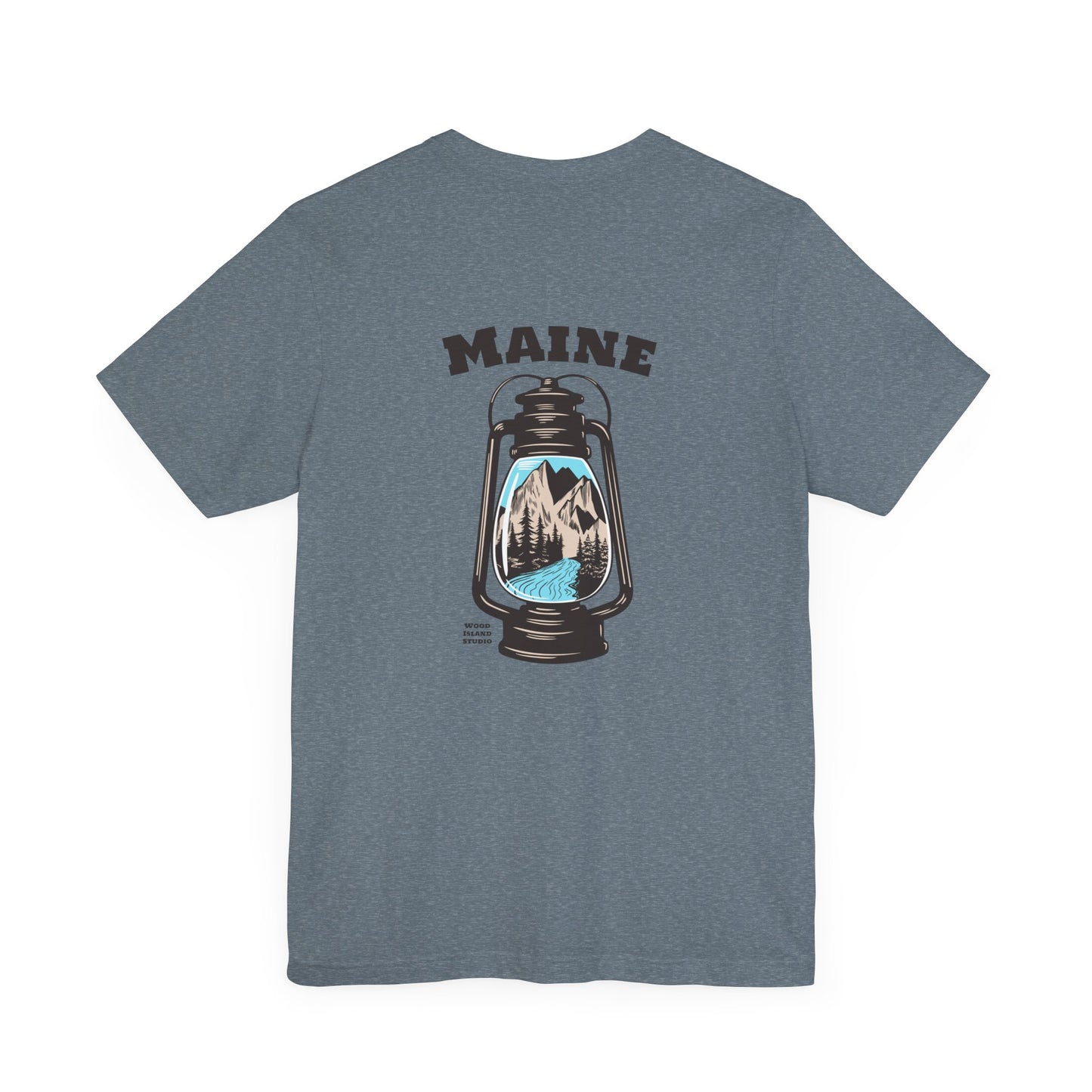 Maine Inspired Lantern Graphic Unisex Tee