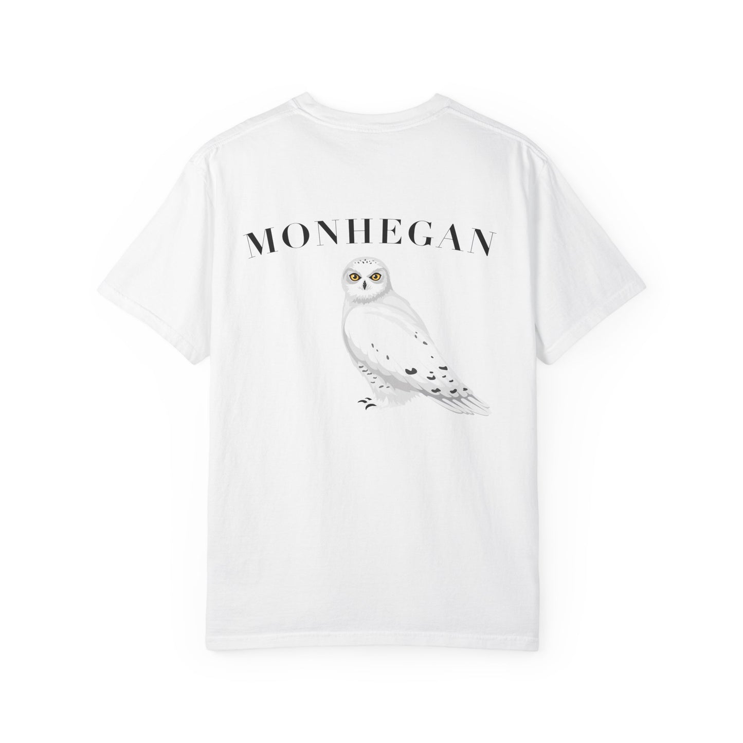 Monhegan Island Snowy Owl Tee – Comfort Colors 1717
