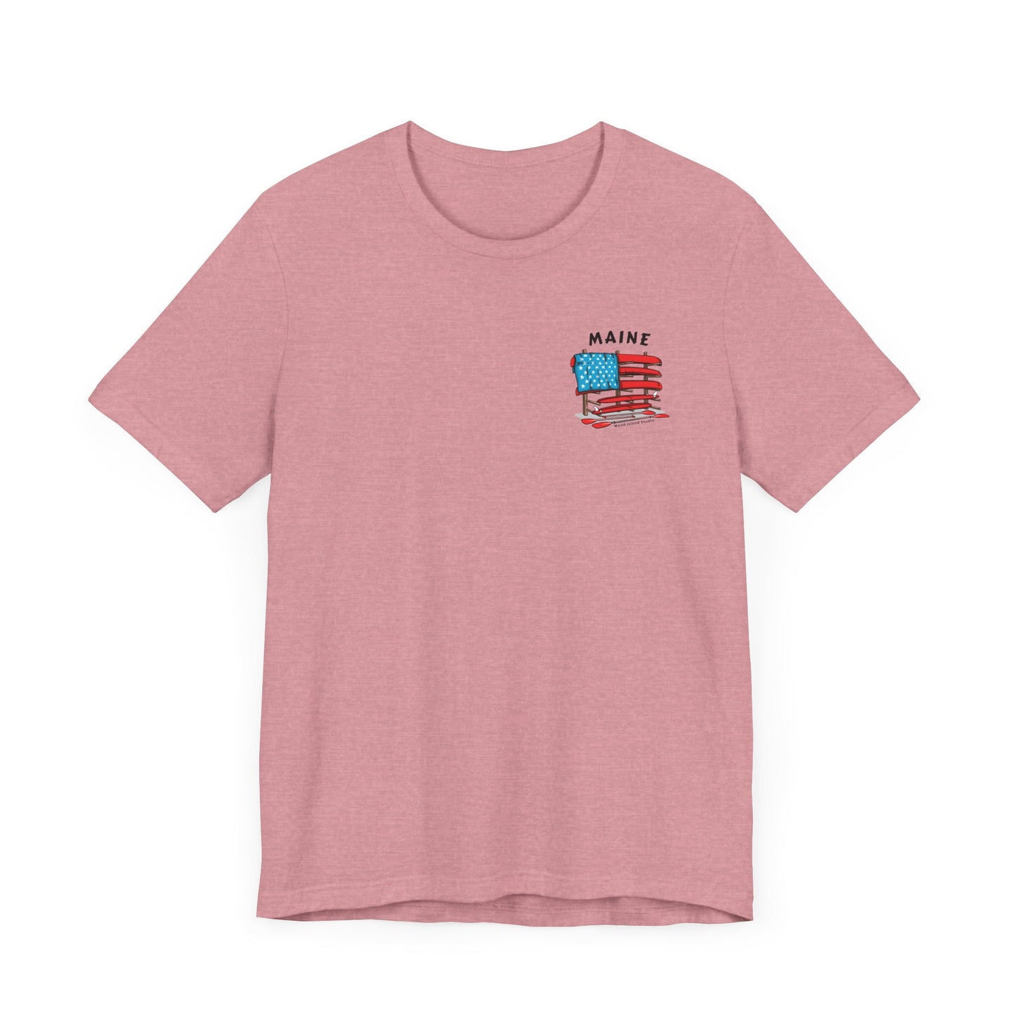 Maine Graphic Unisex Tee - Celebrate Patriotism with Style
