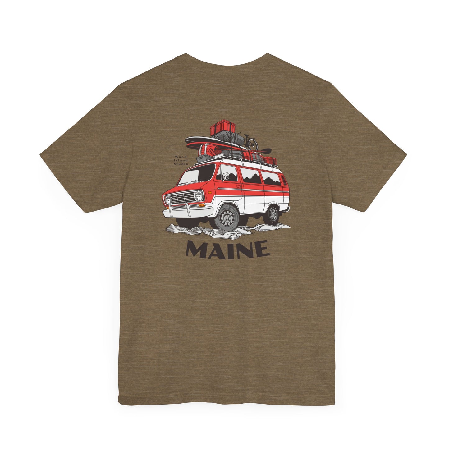 Maine Campout Graphic Unisex Tee