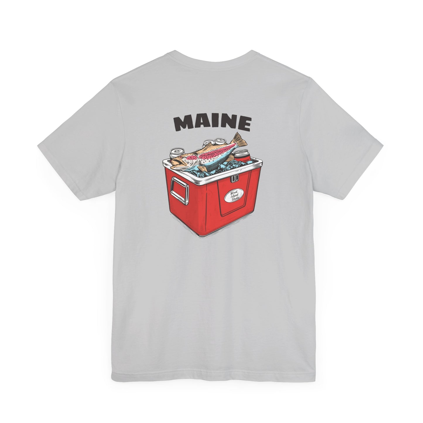 Maine FIsh Camp Graphic Unisex Tee