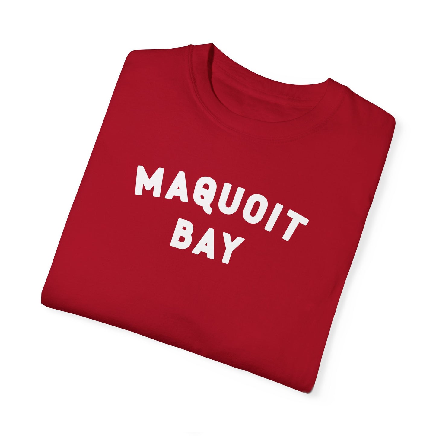 Maine's Top Spots - Tshirt - MAQUOIT BAY