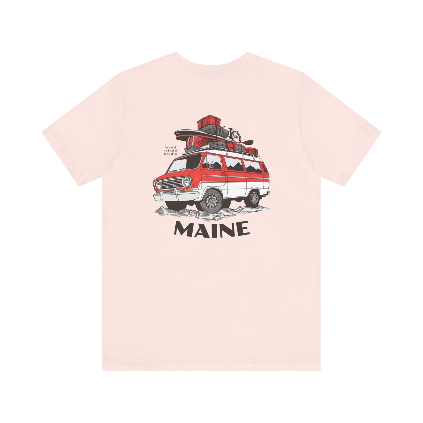 Maine Campout Graphic Unisex Tee