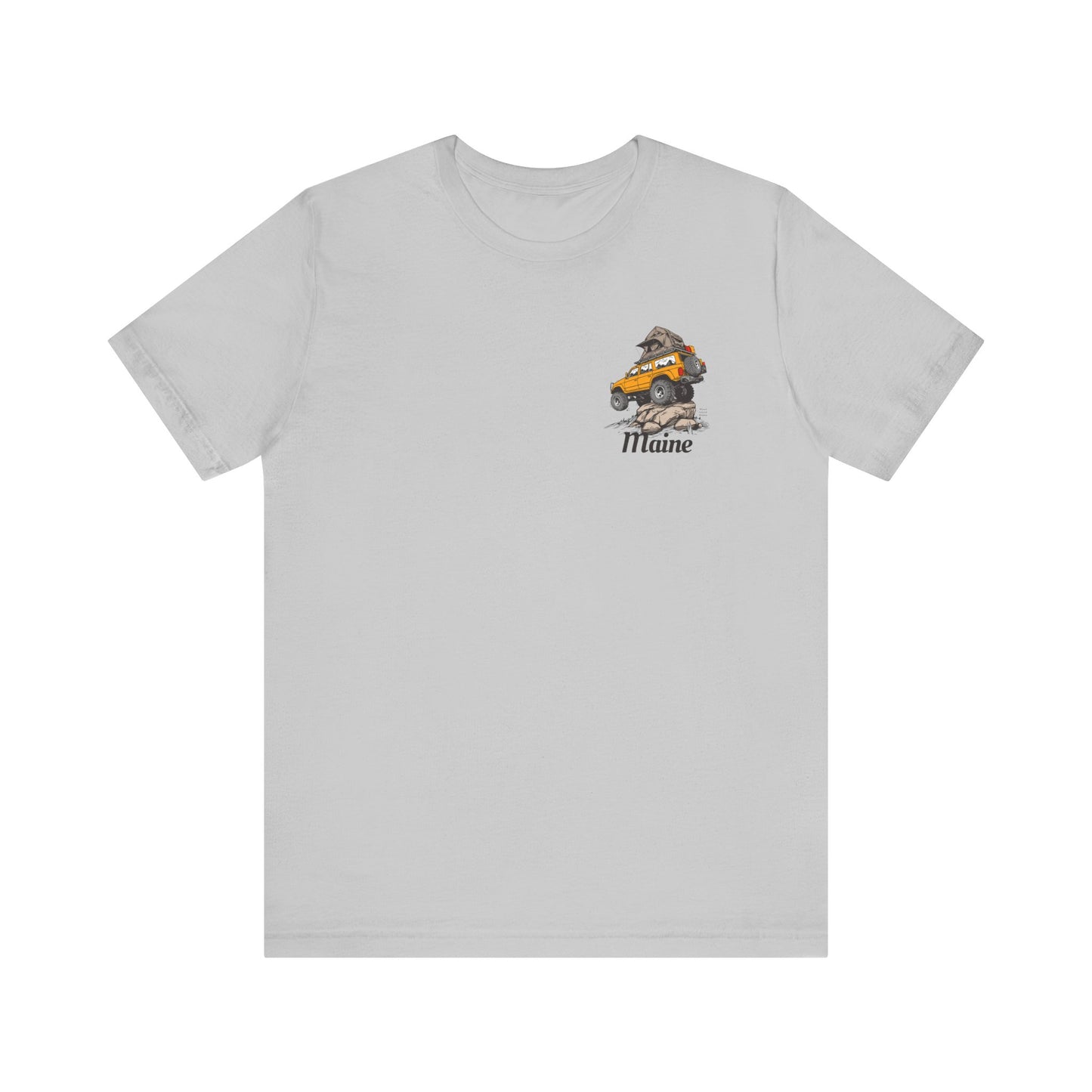 Offroad Maine Camping Graphic Unisex Tee