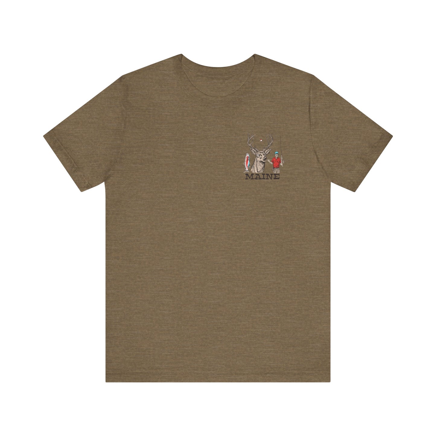 Maine Sportsman Graphic Unisex Tee