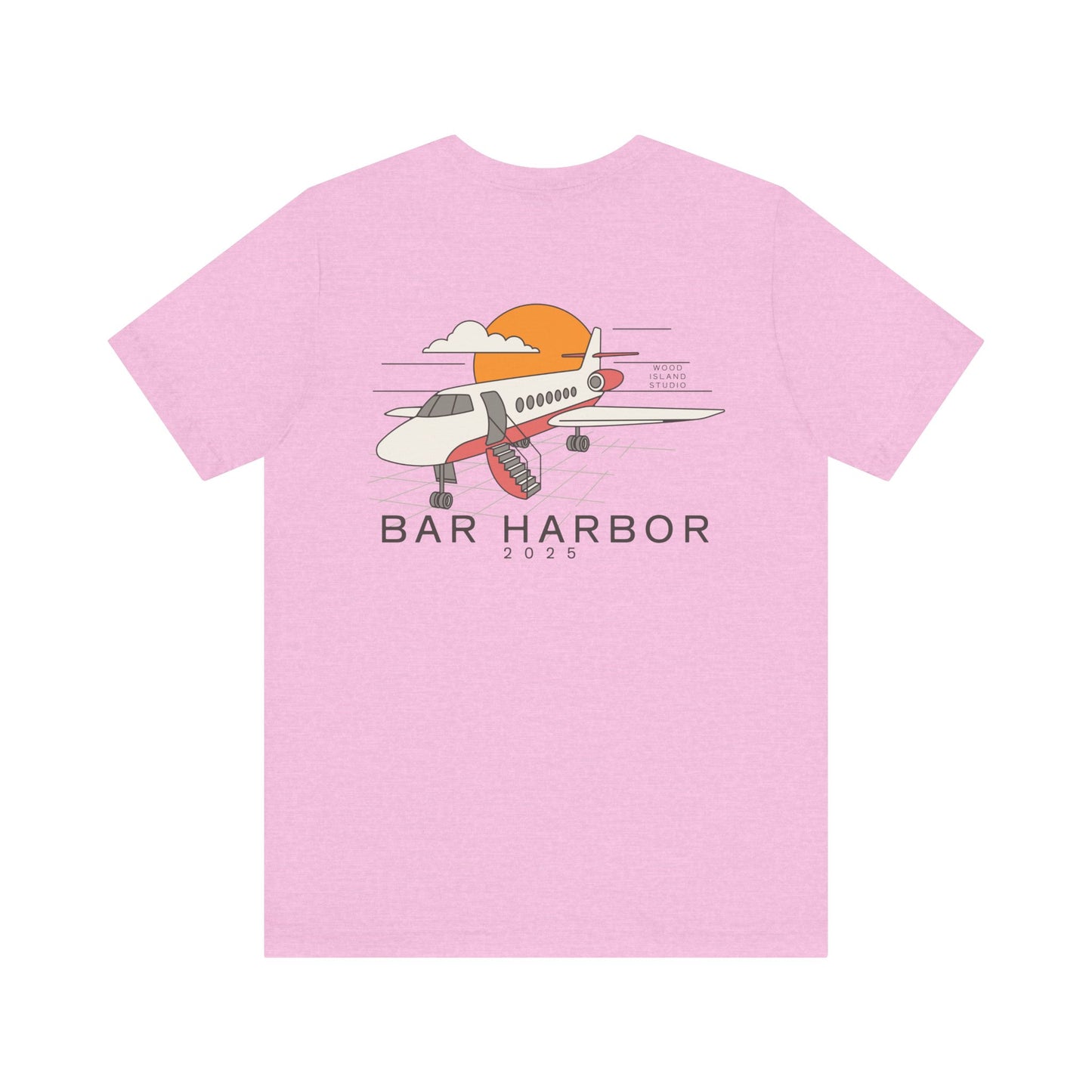 Bar Harbor Maine Aviation Graphic Tee