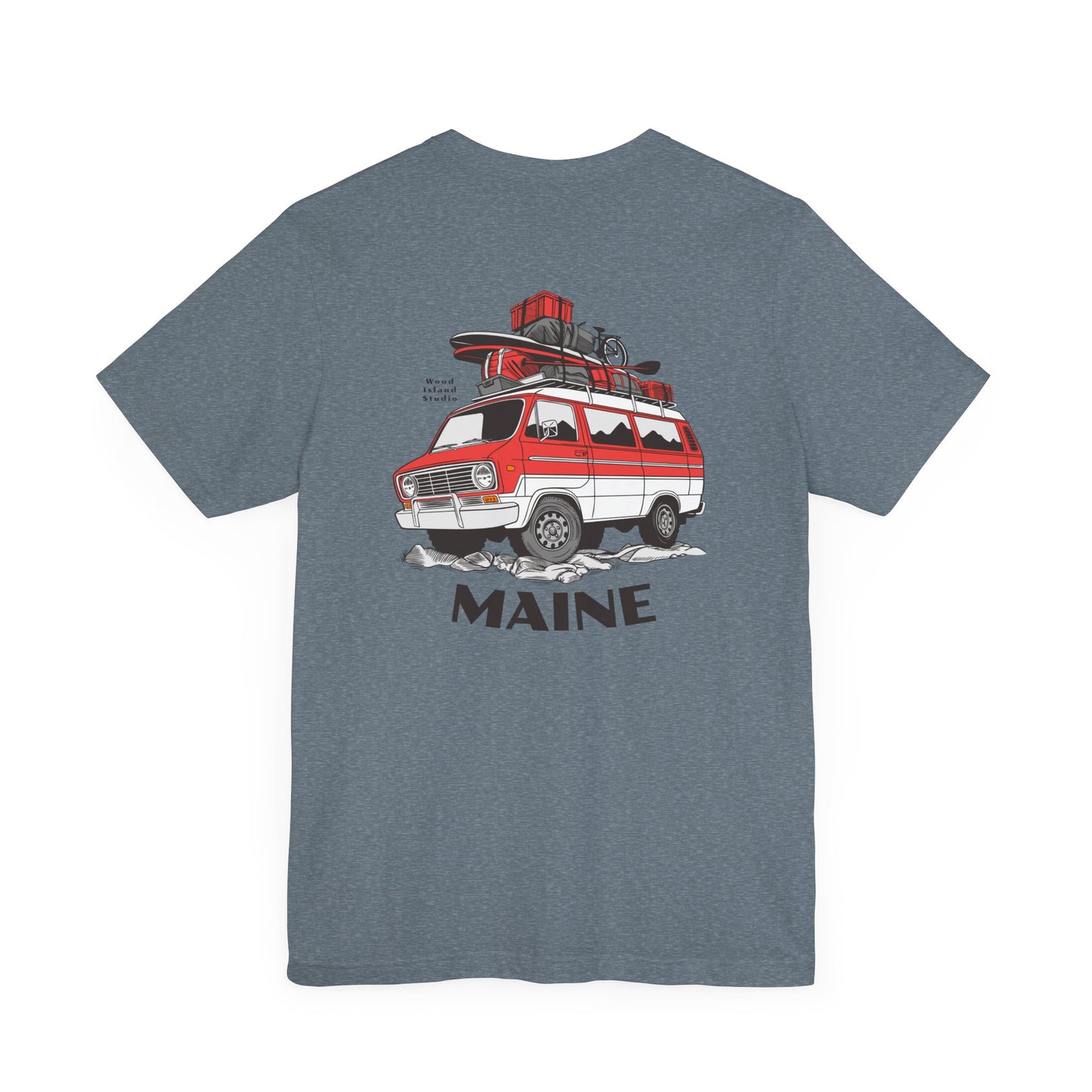 Maine Campout Graphic Unisex Tee