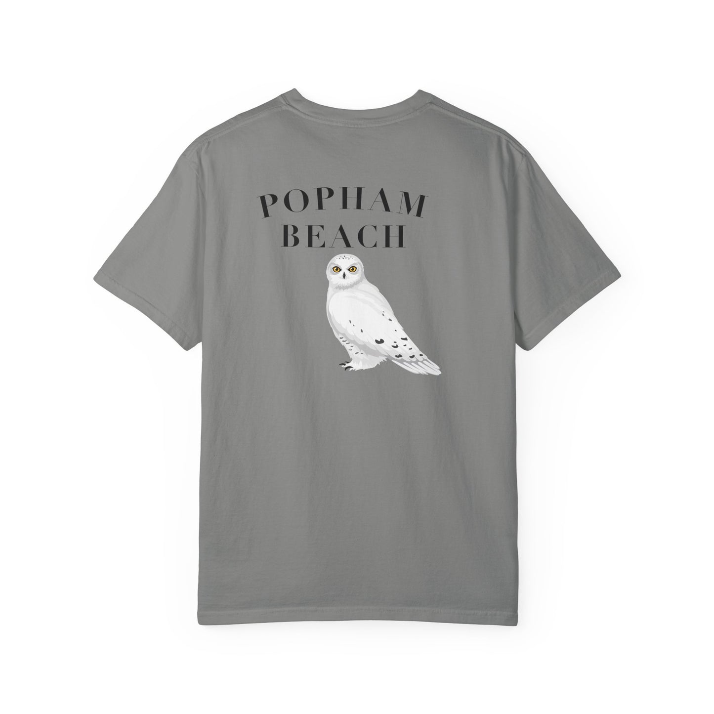 Popham Beach Snowy Owl Tee – Comfort Colors 1717