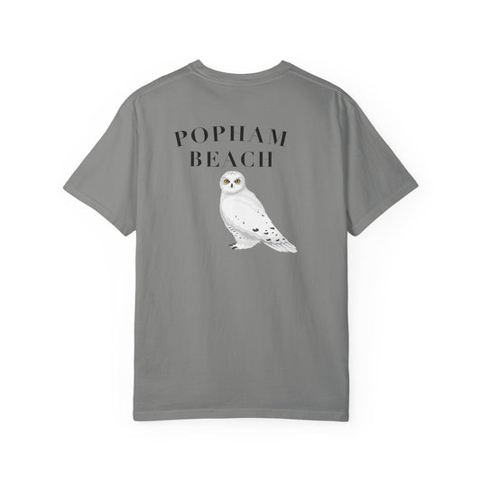 Popham Beach Snowy Owl Tee – Comfort Colors 1717
