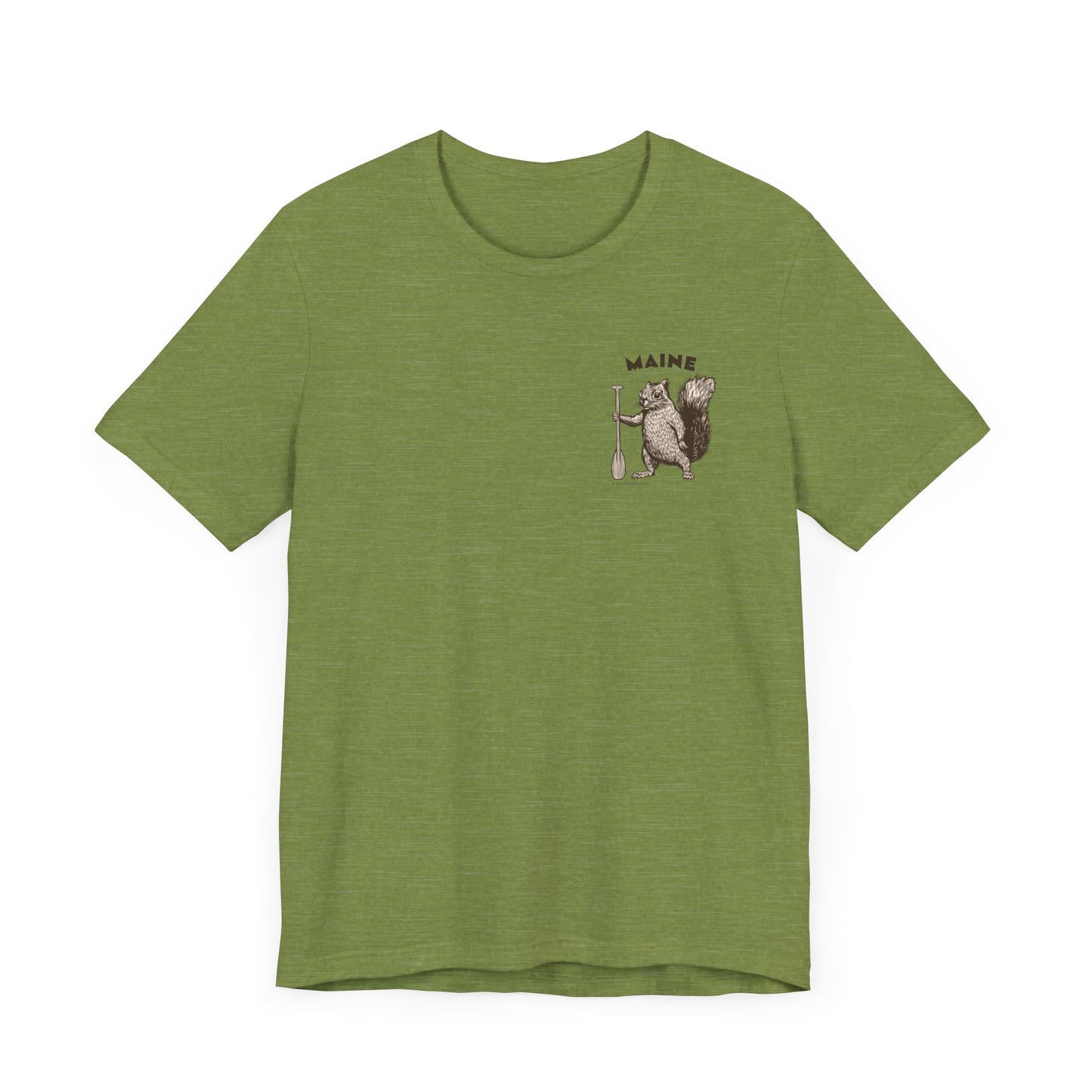 Maine Oar Squirrel Graphic Unisex Tee