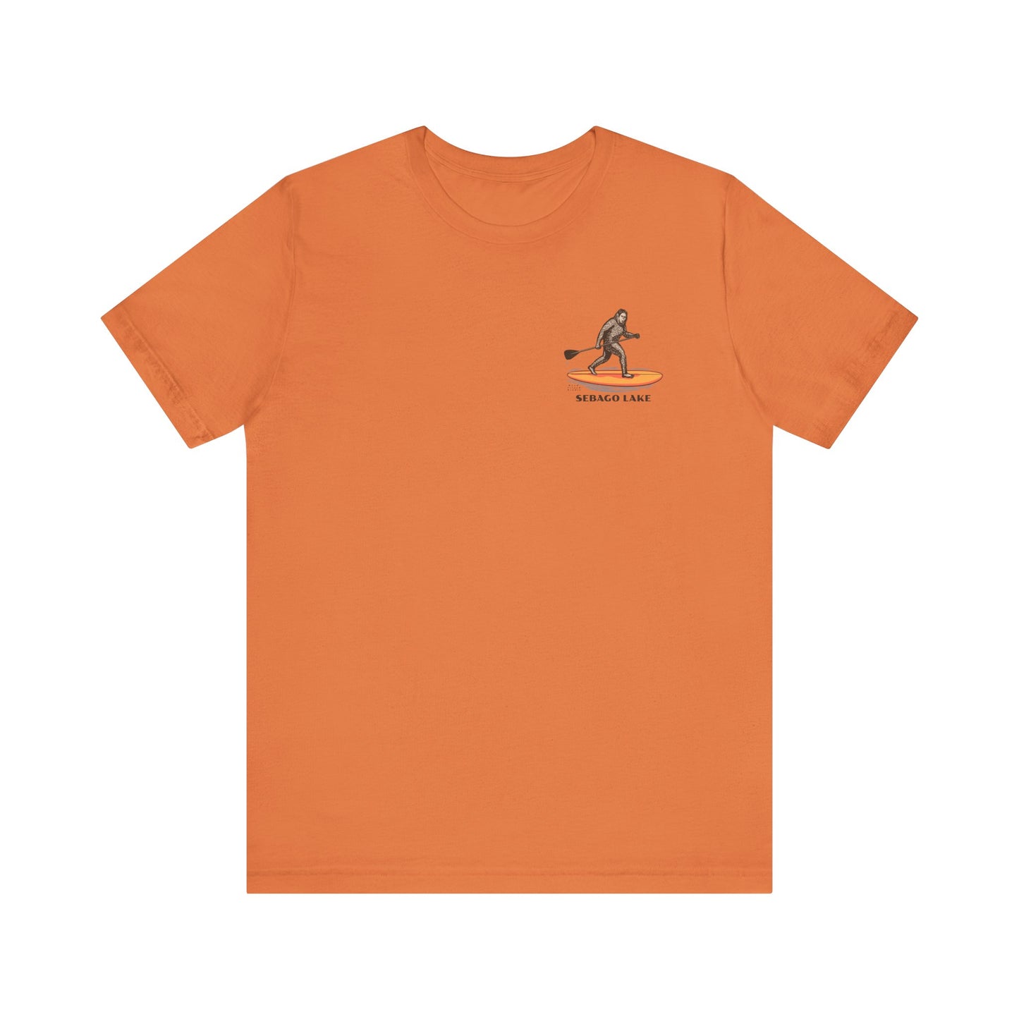 Sebago Lake Sasquatch Adventure Tee - Unisex Jersey Short Sleeve T-Shirt