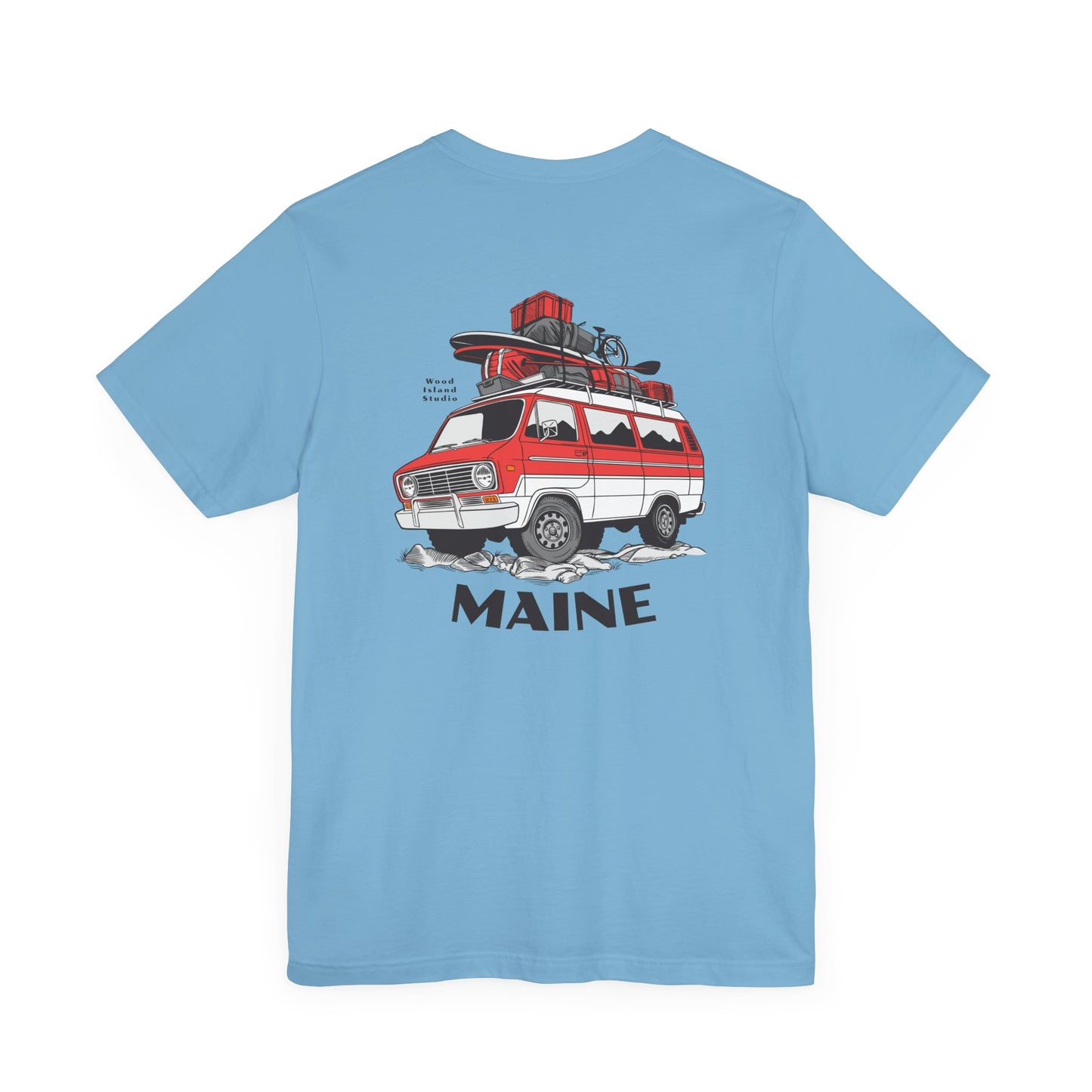 Maine Campout Graphic Unisex Tee