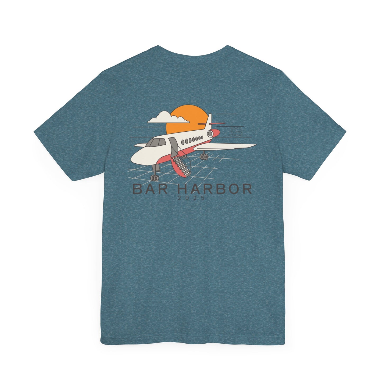 Bar Harbor Maine Aviation Graphic Tee