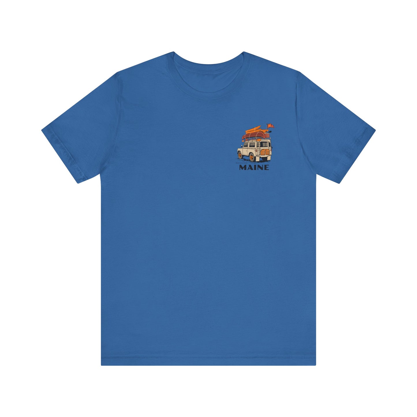Maine Adventure Unisex Short Sleeve Tee - Perfect for Summer Trips!